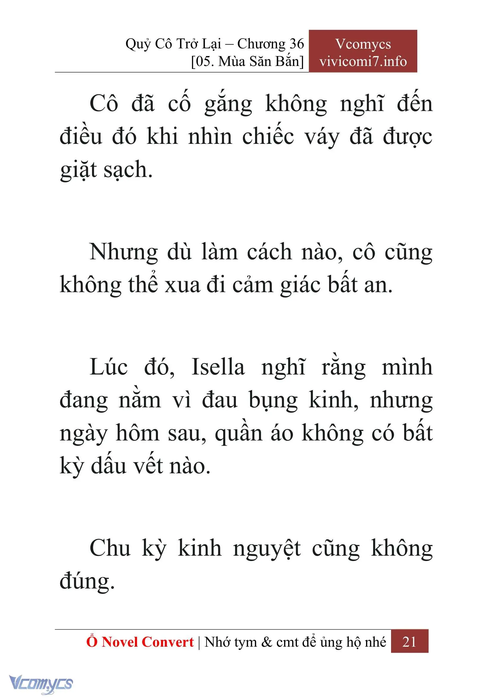 [Novel] Quý Cô Trở Lại Chapter 36 - Trang 24
