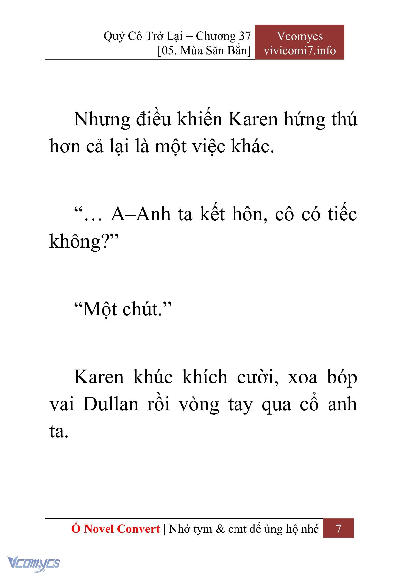 [Novel] Quý Cô Trở Lại Chapter 37 - Trang 10