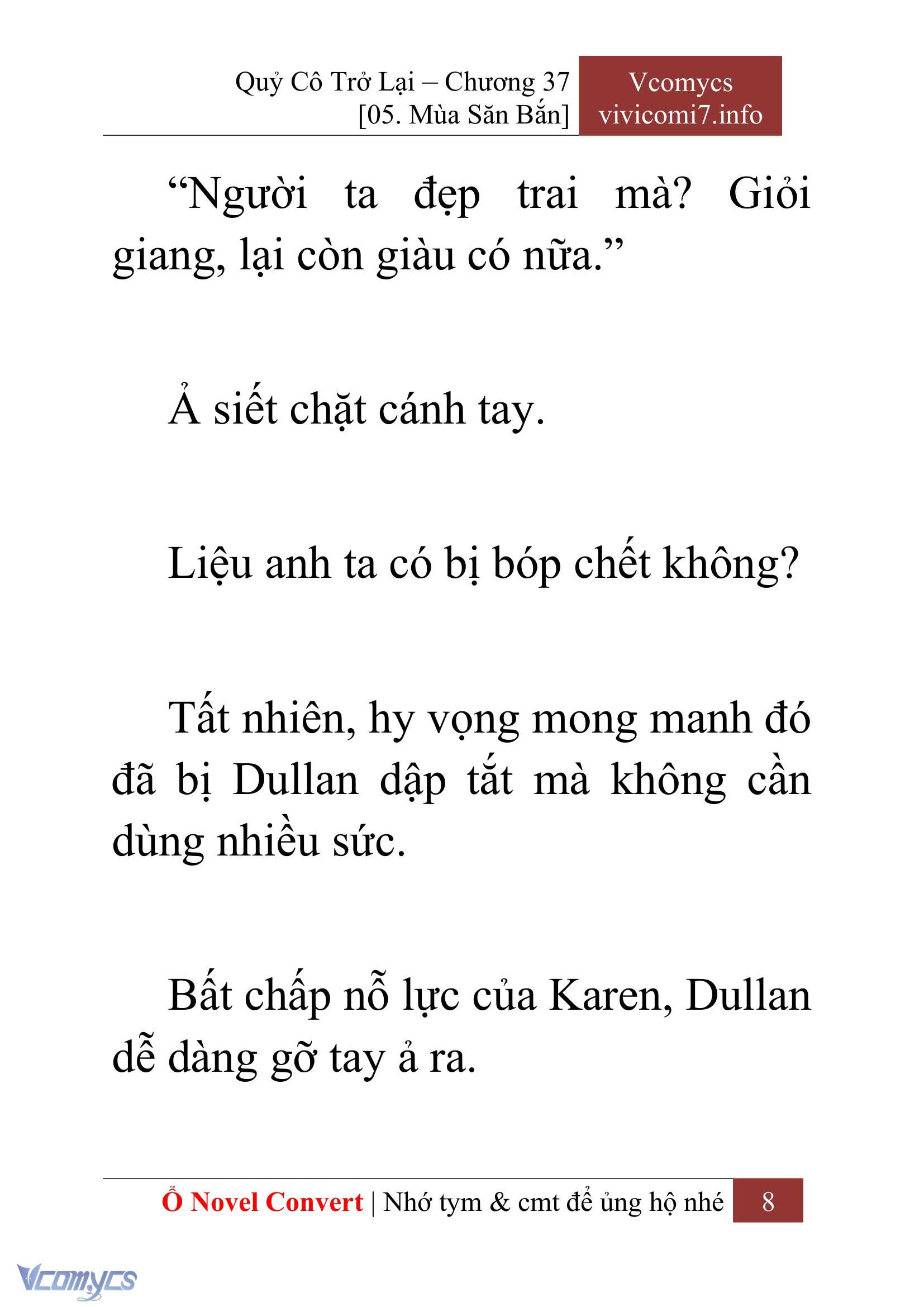 [Novel] Quý Cô Trở Lại Chapter 37 - Trang 11