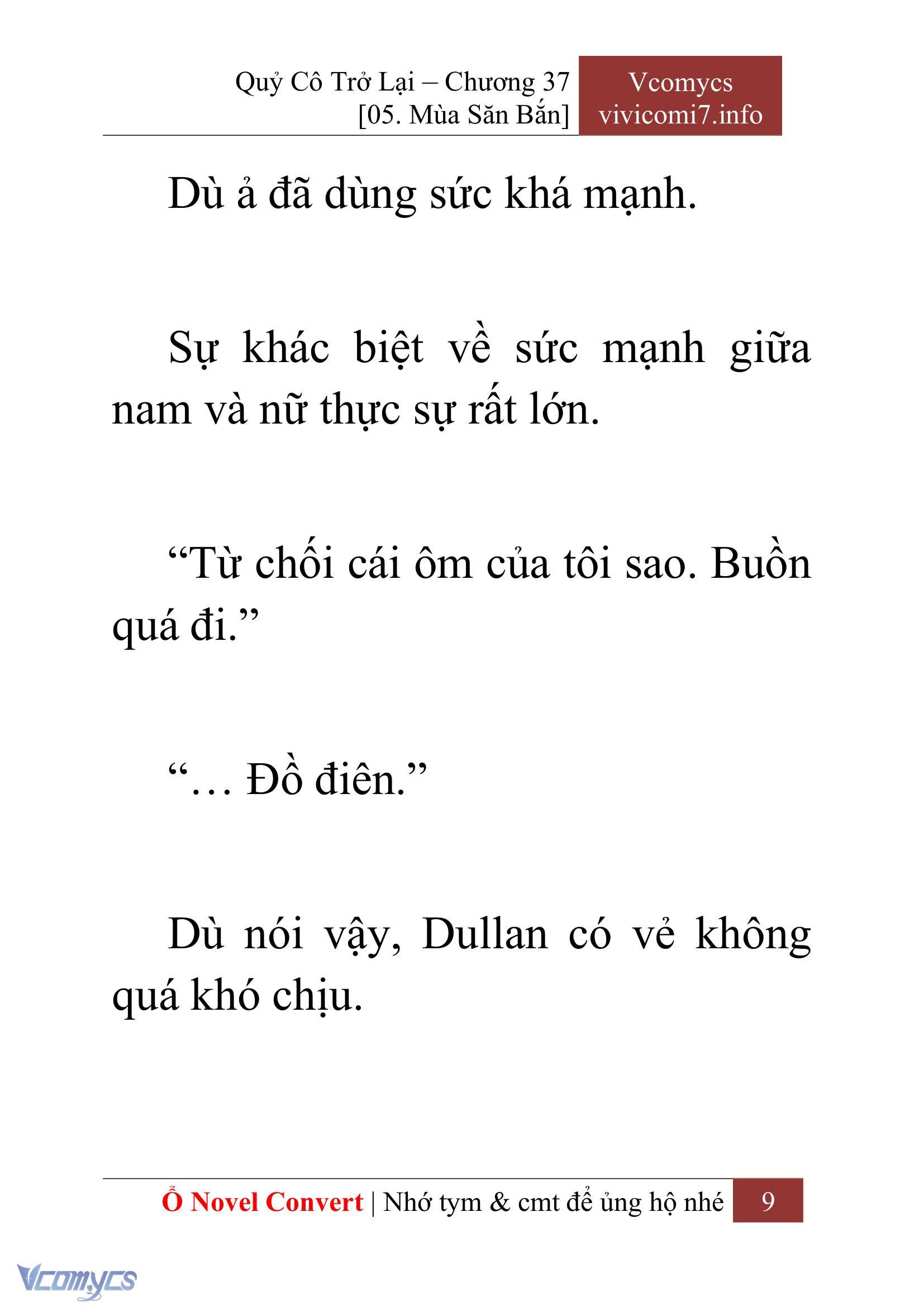 [Novel] Quý Cô Trở Lại Chapter 37 - Trang 12