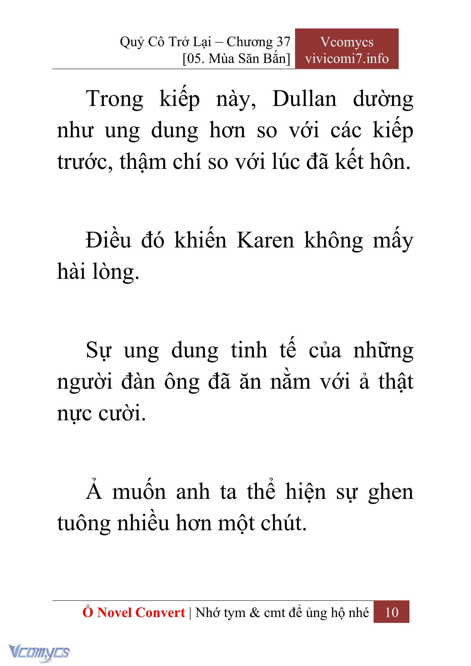 [Novel] Quý Cô Trở Lại Chapter 37 - Trang 13