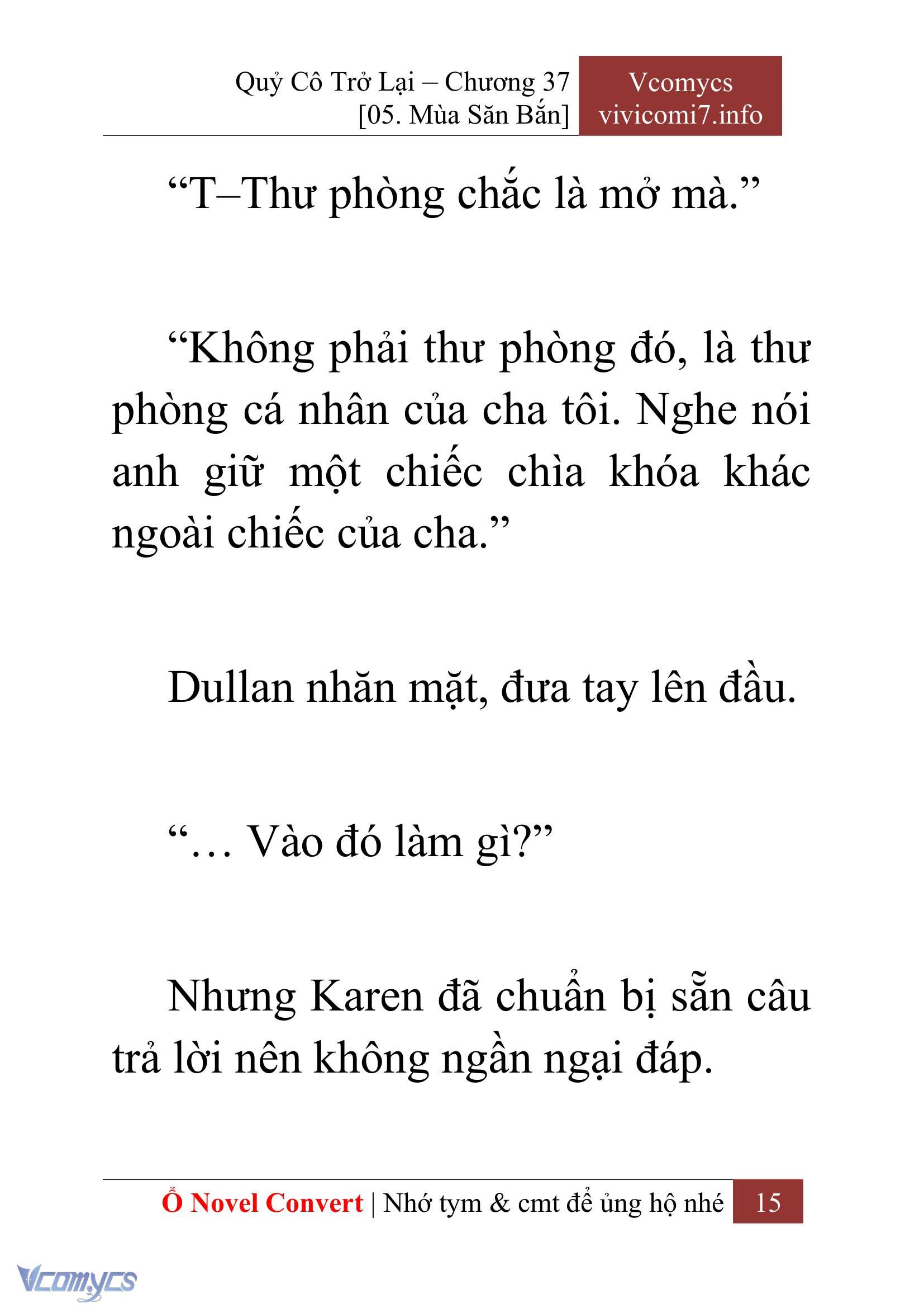 [Novel] Quý Cô Trở Lại Chapter 37 - Trang 18
