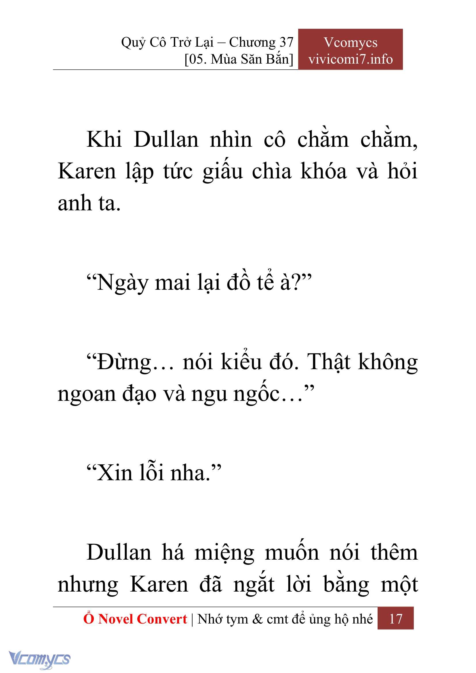 [Novel] Quý Cô Trở Lại Chapter 37 - Trang 20