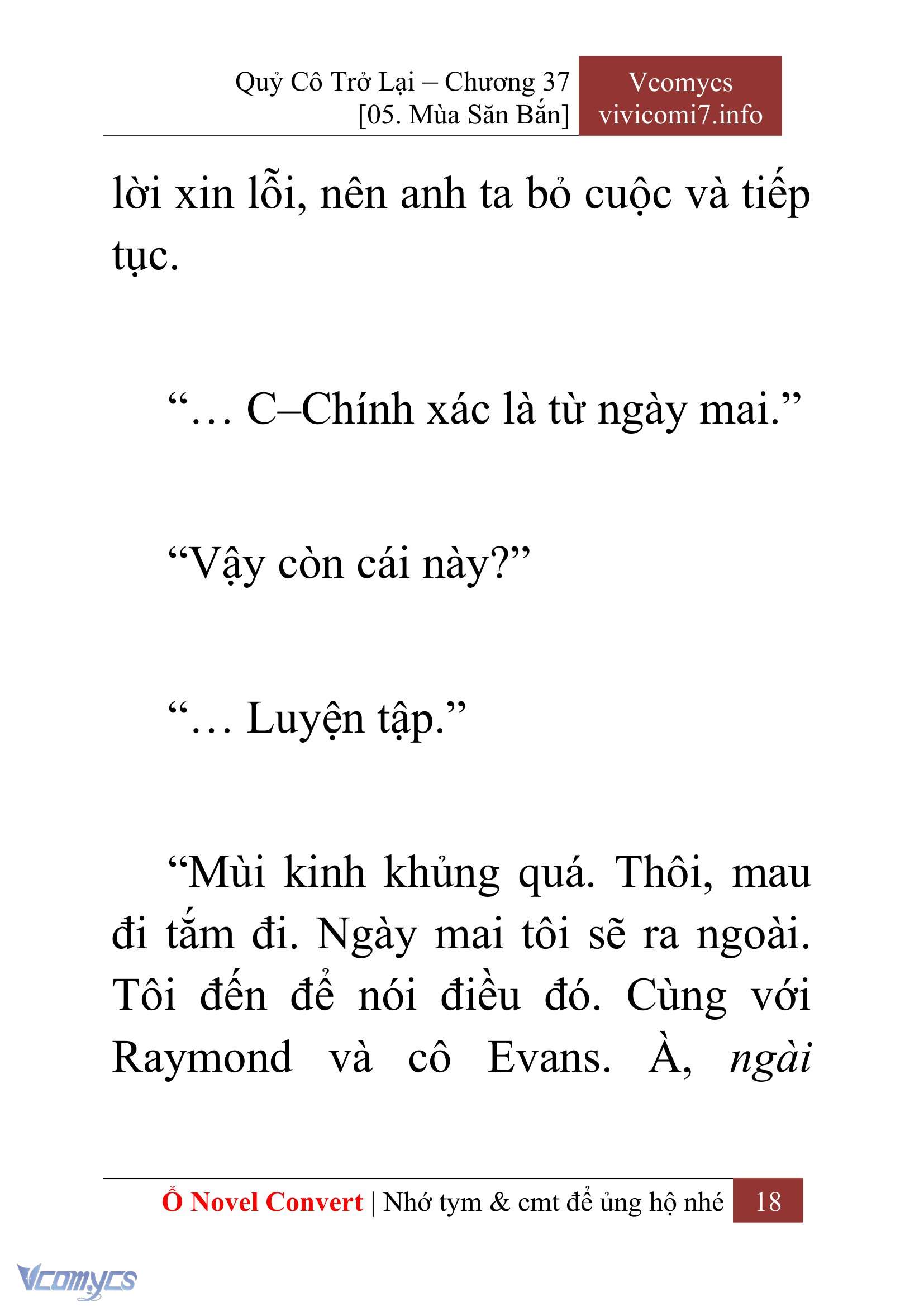 [Novel] Quý Cô Trở Lại Chapter 37 - Trang 21