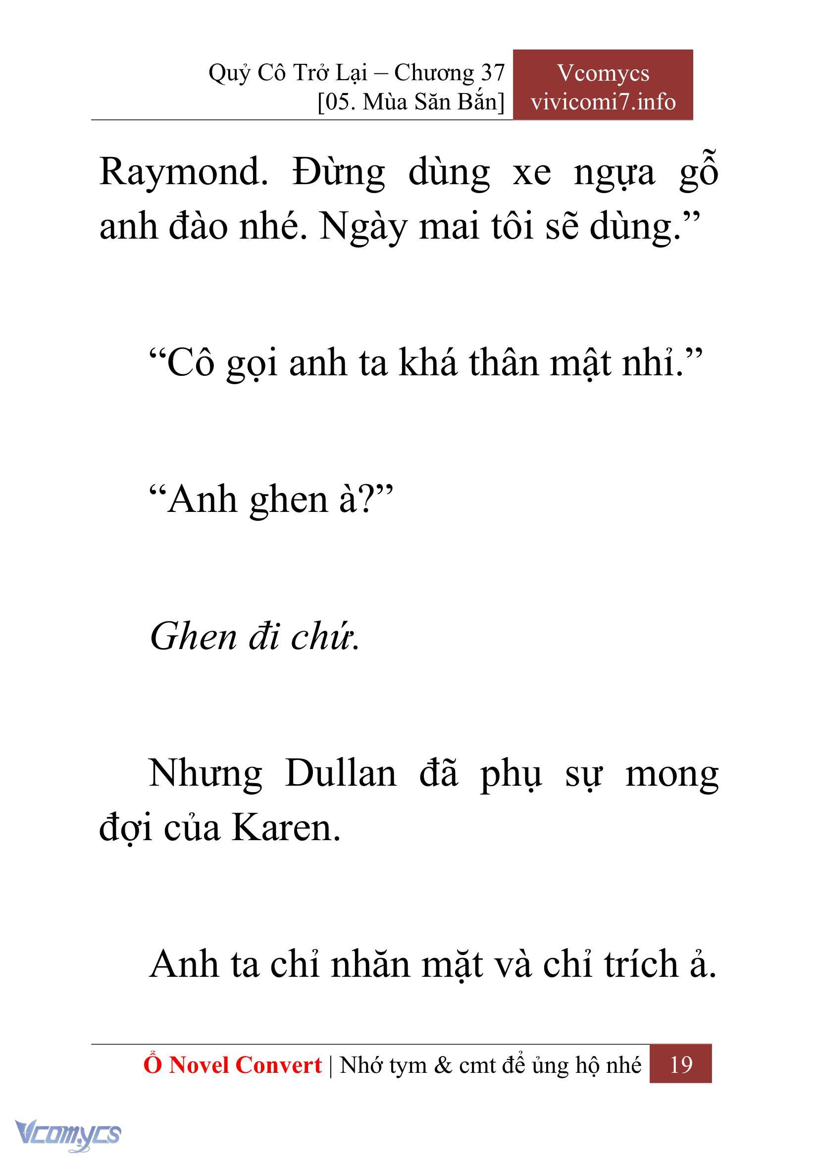 [Novel] Quý Cô Trở Lại Chapter 37 - Trang 22