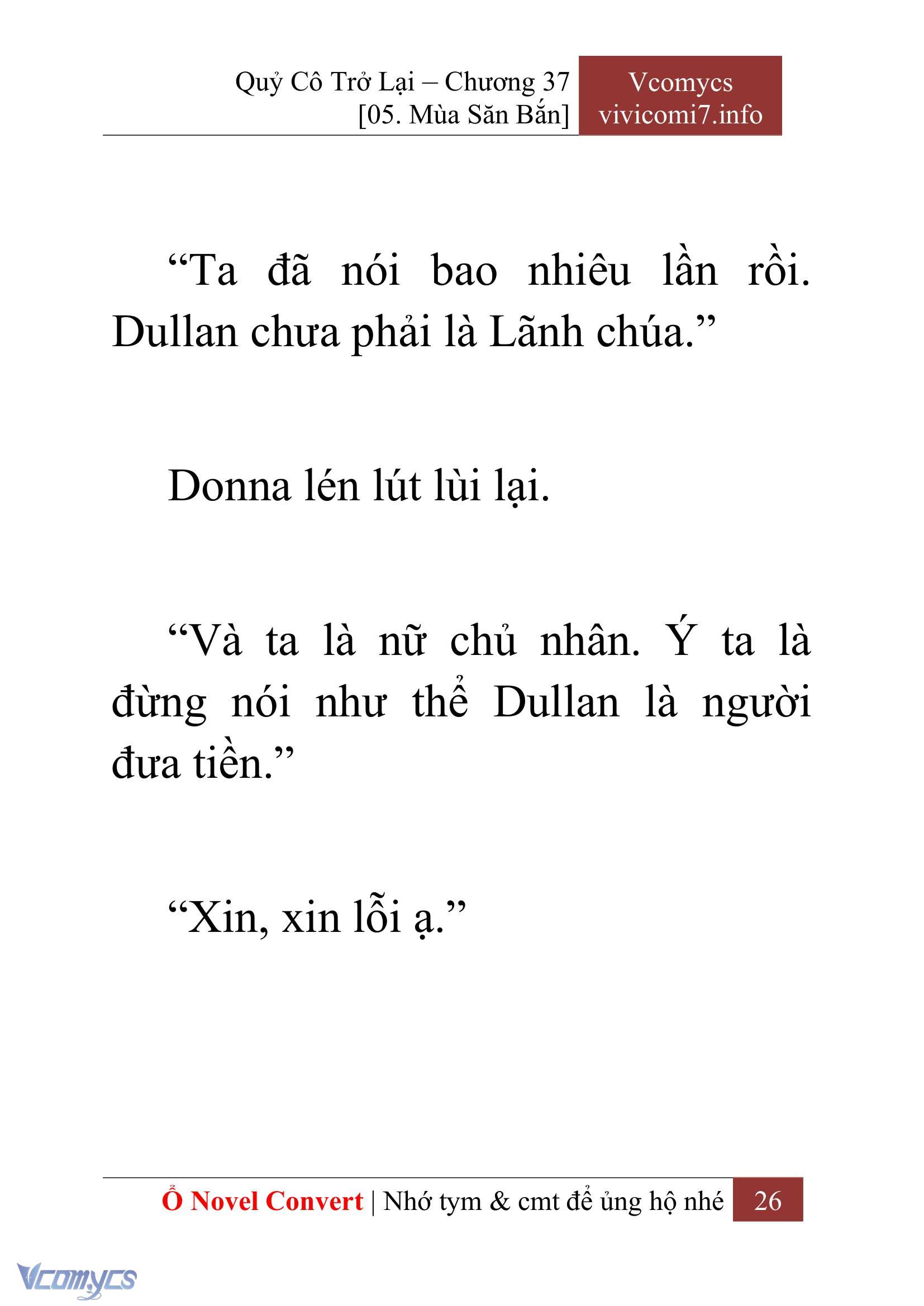 [Novel] Quý Cô Trở Lại Chapter 37 - Trang 29