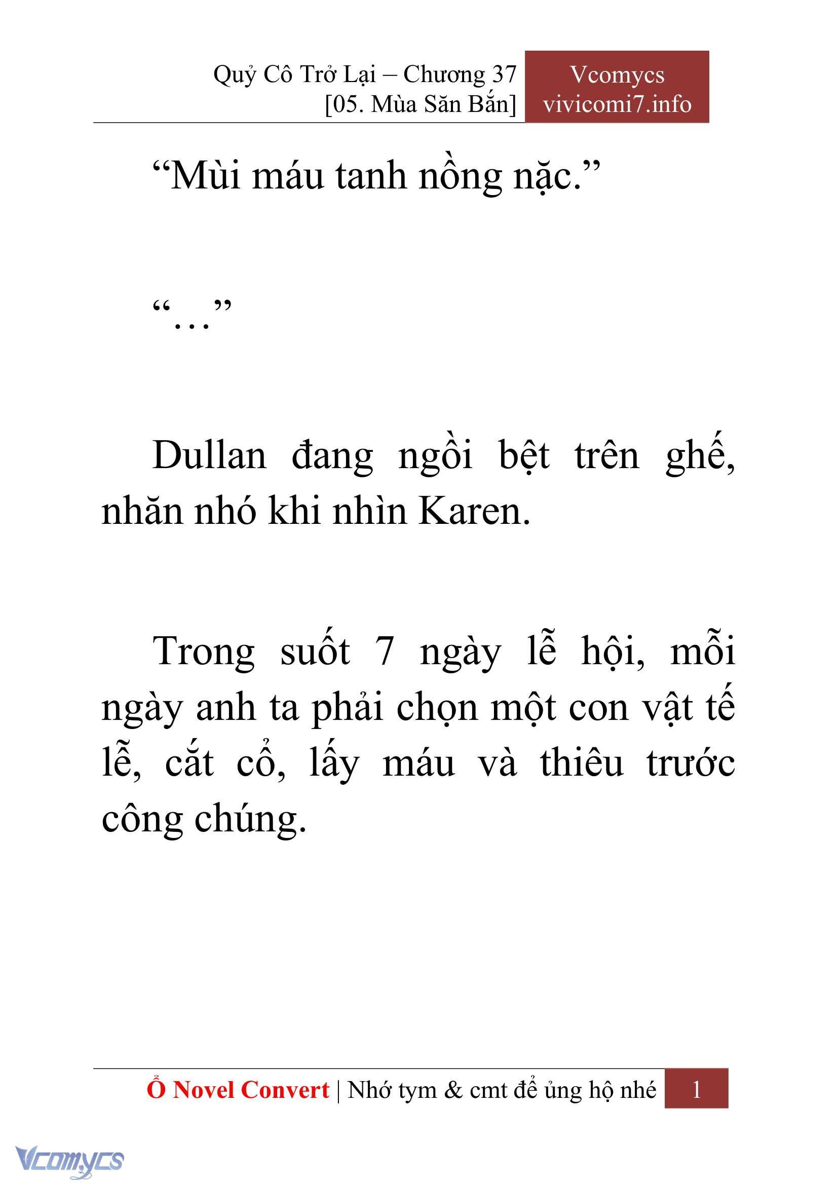 [Novel] Quý Cô Trở Lại Chapter 37 - Trang 4