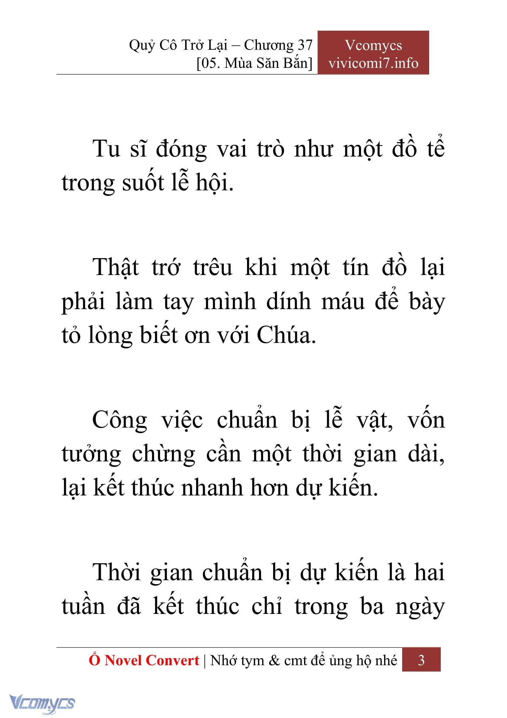 [Novel] Quý Cô Trở Lại Chapter 37 - Trang 6