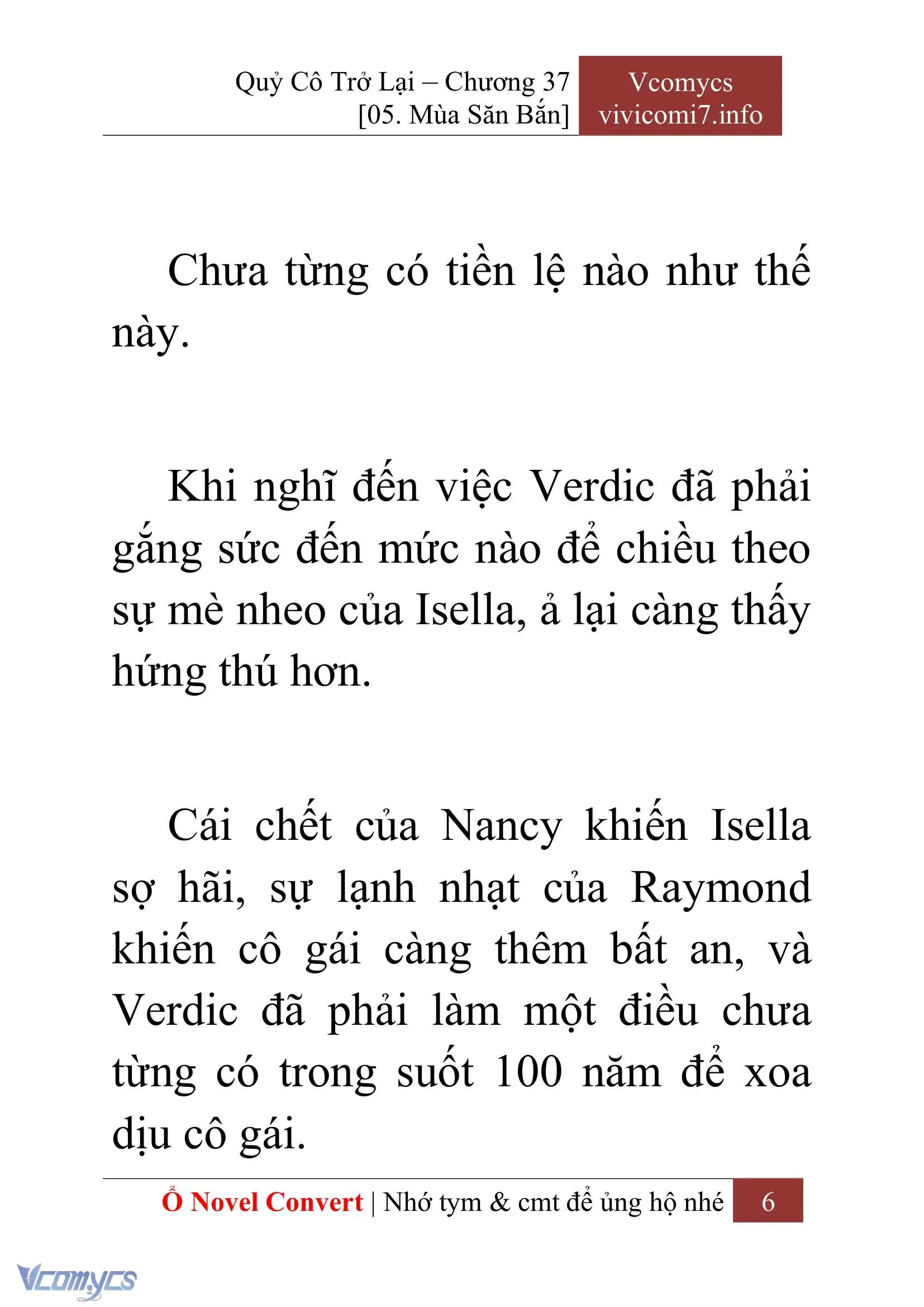 [Novel] Quý Cô Trở Lại Chapter 37 - Trang 9