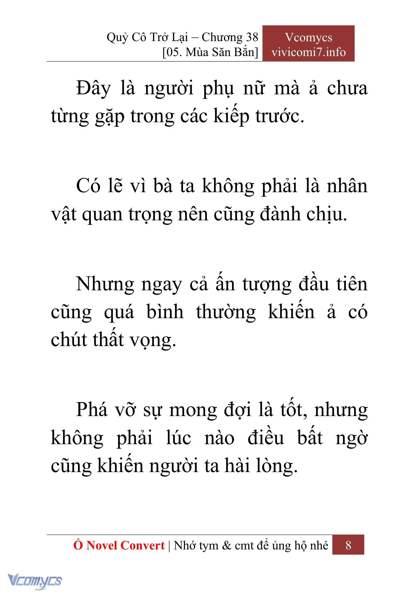 [Novel] Quý Cô Trở Lại Chapter 38 - Trang 11