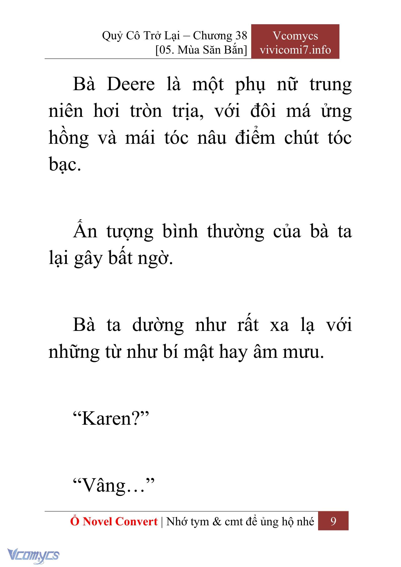 [Novel] Quý Cô Trở Lại Chapter 38 - Trang 12
