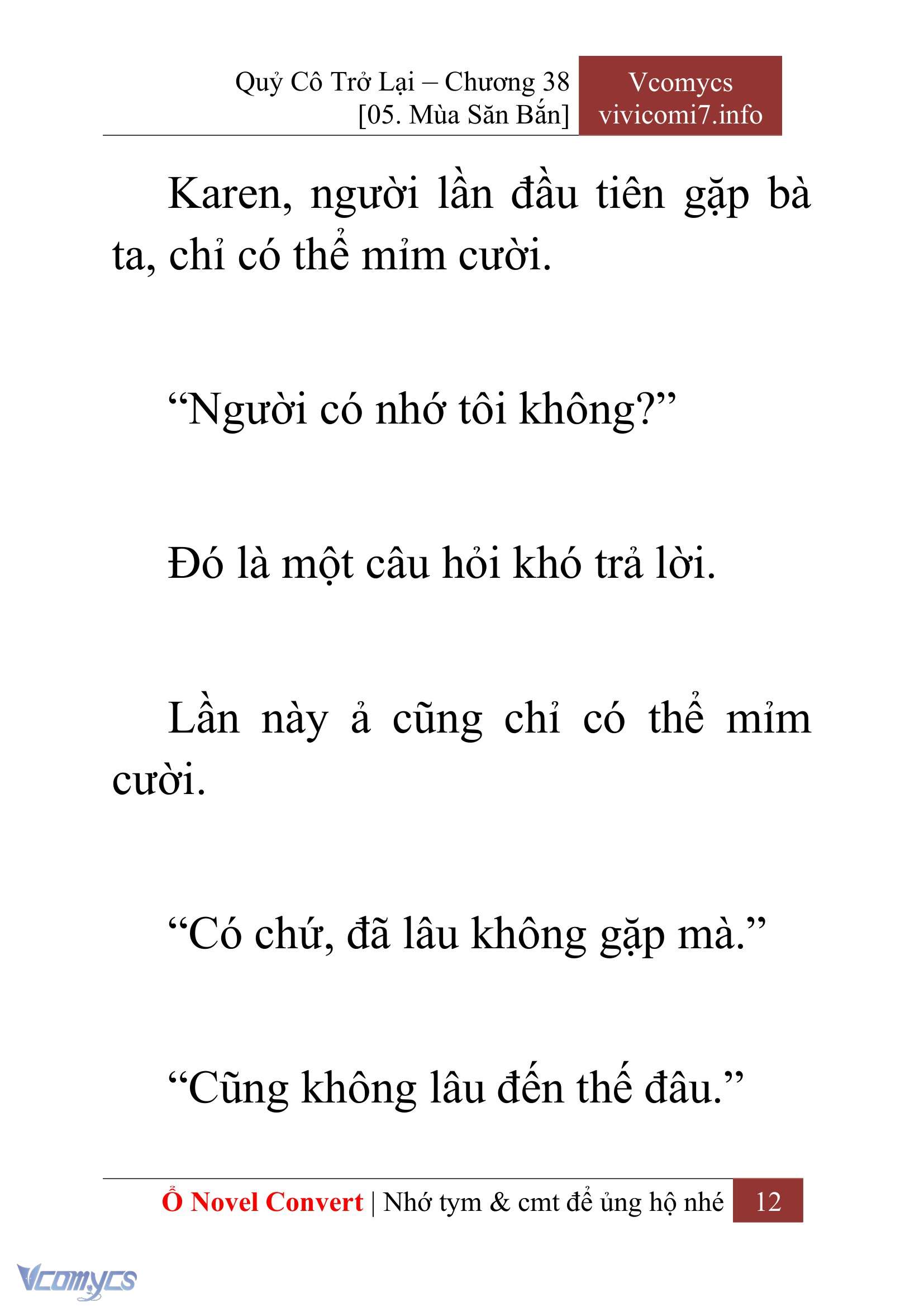 [Novel] Quý Cô Trở Lại Chapter 38 - Trang 15