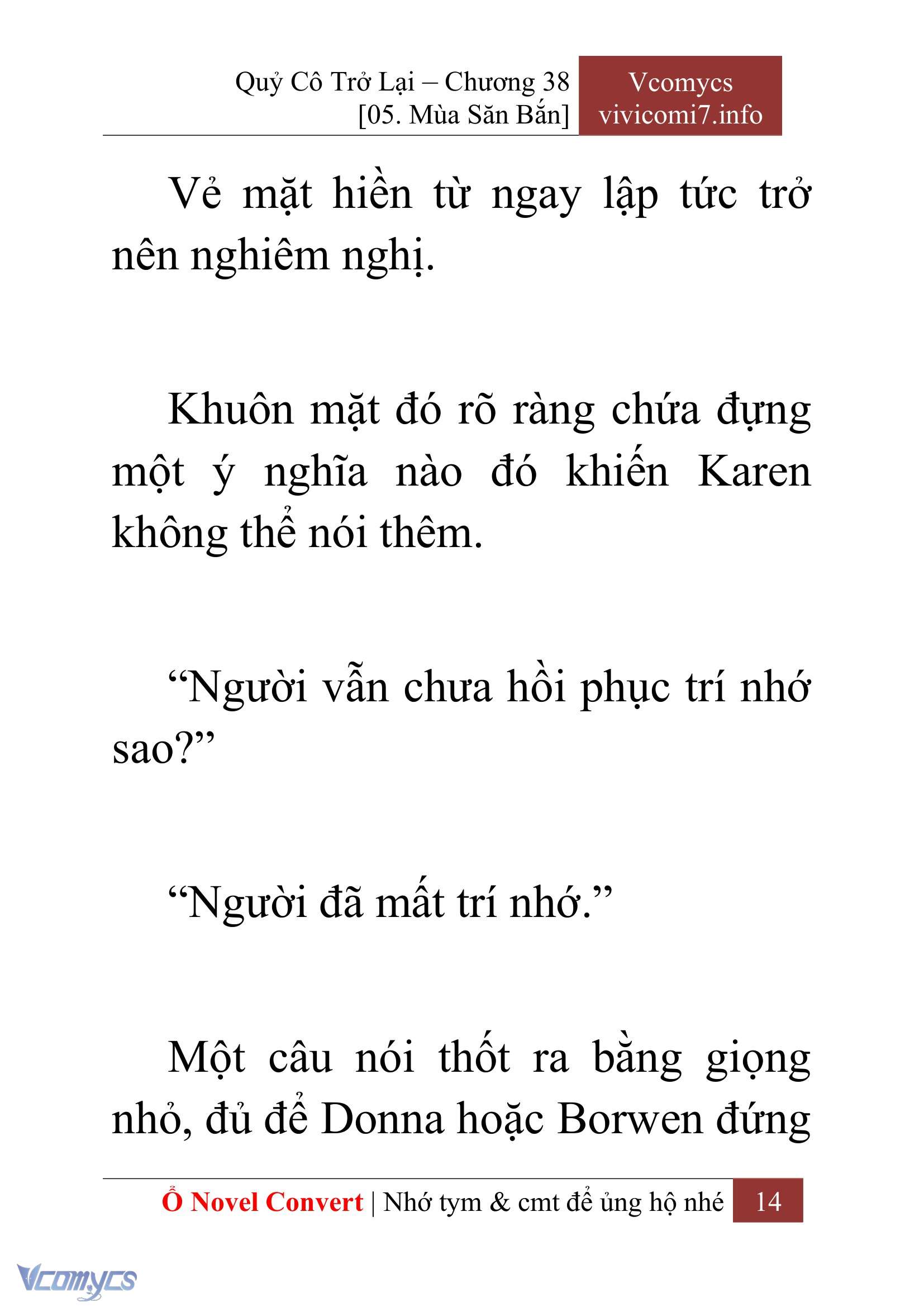 [Novel] Quý Cô Trở Lại Chapter 38 - Trang 17