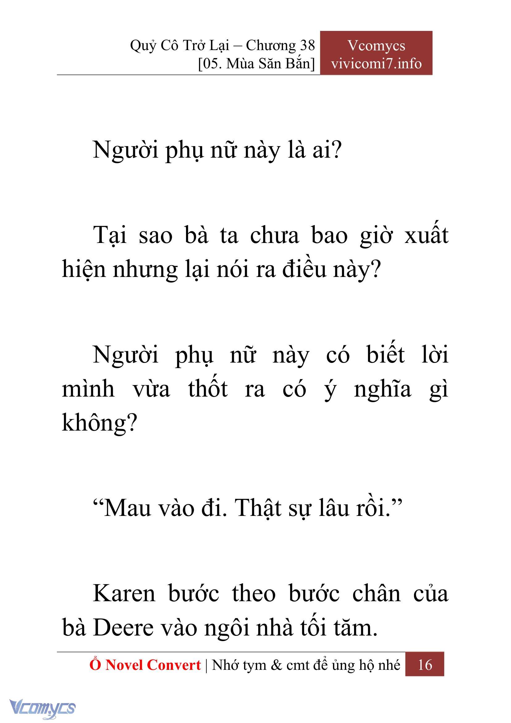 [Novel] Quý Cô Trở Lại Chapter 38 - Trang 19