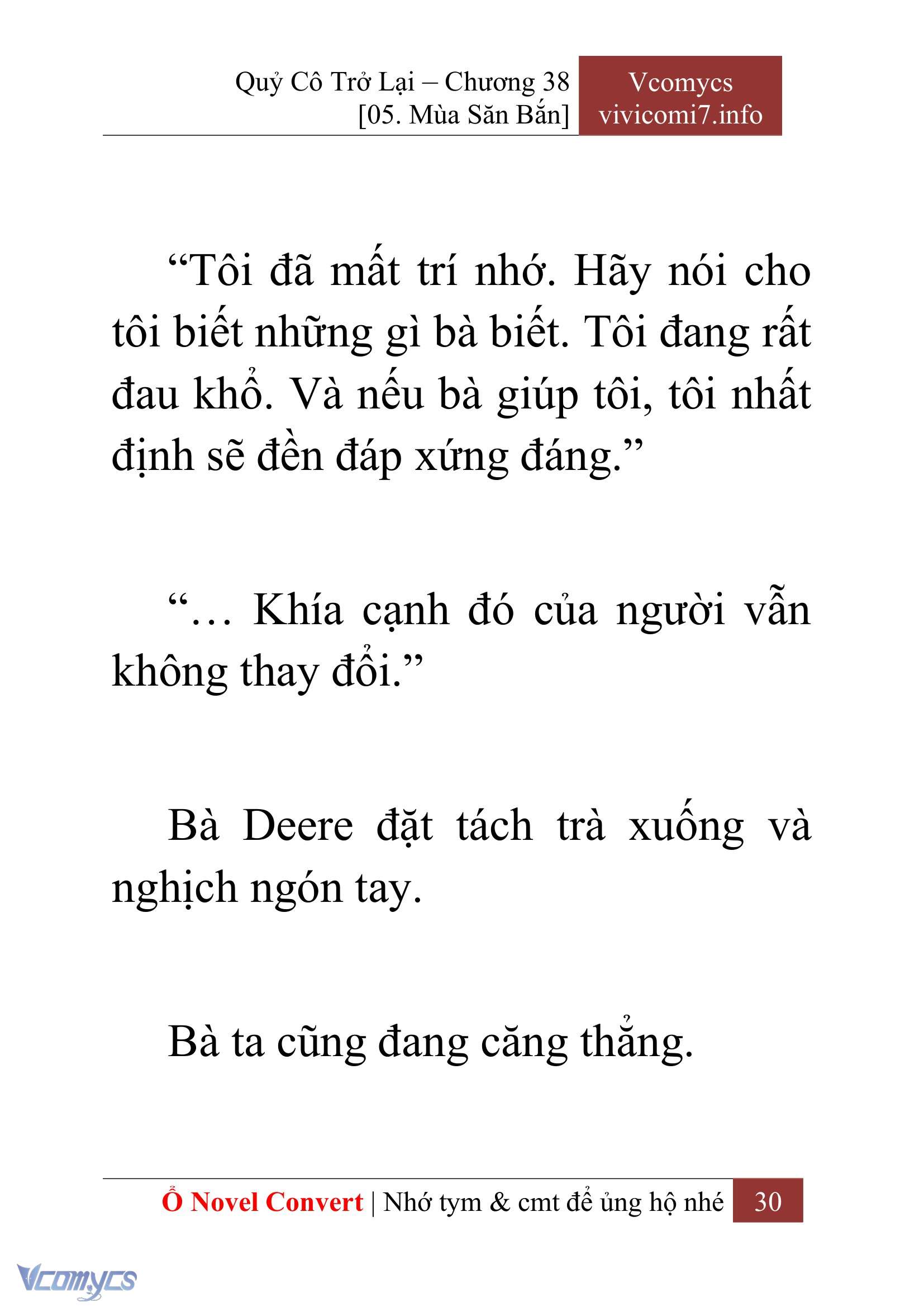 [Novel] Quý Cô Trở Lại Chapter 38 - Trang 33