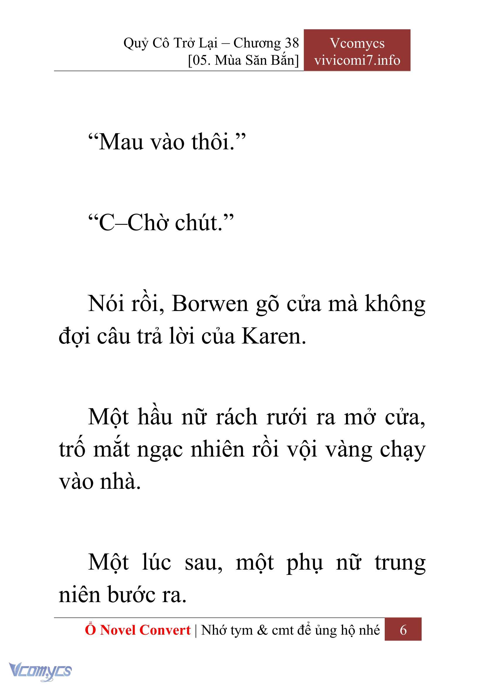 [Novel] Quý Cô Trở Lại Chapter 38 - Trang 9