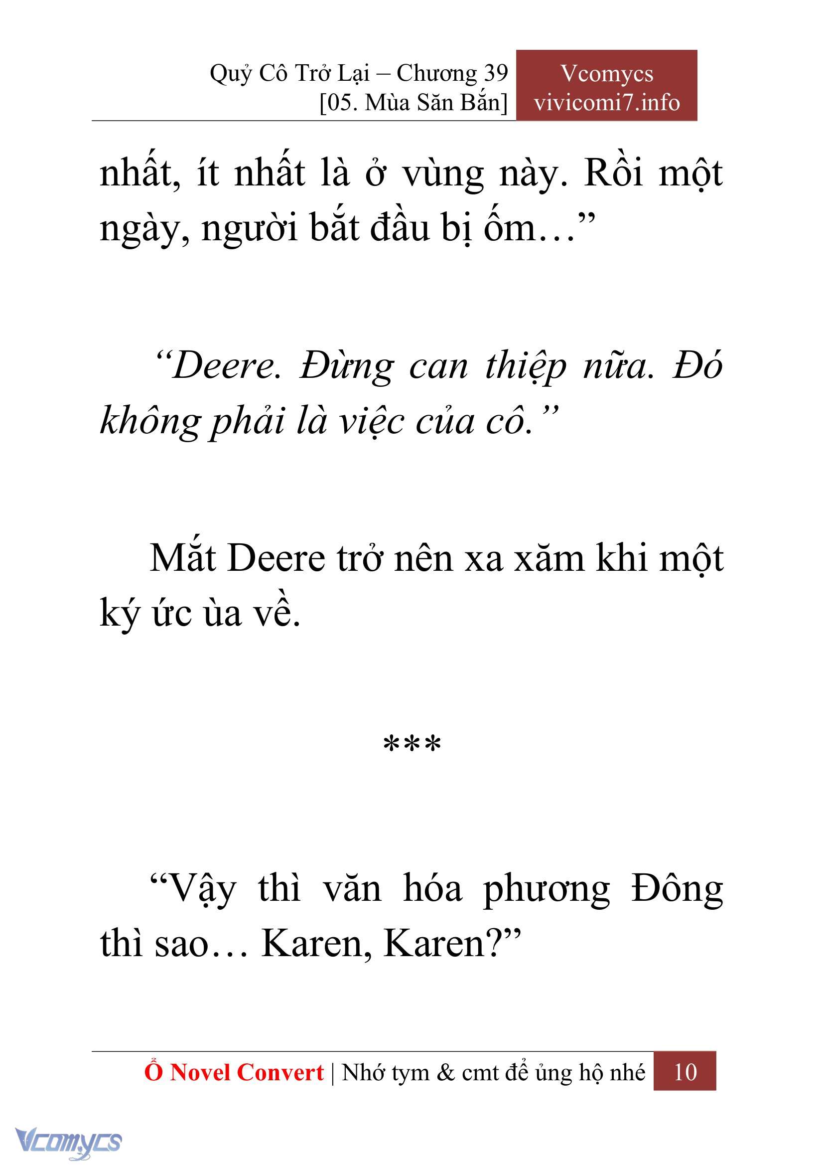 [Novel] Quý Cô Trở Lại Chapter 39 - Trang 13