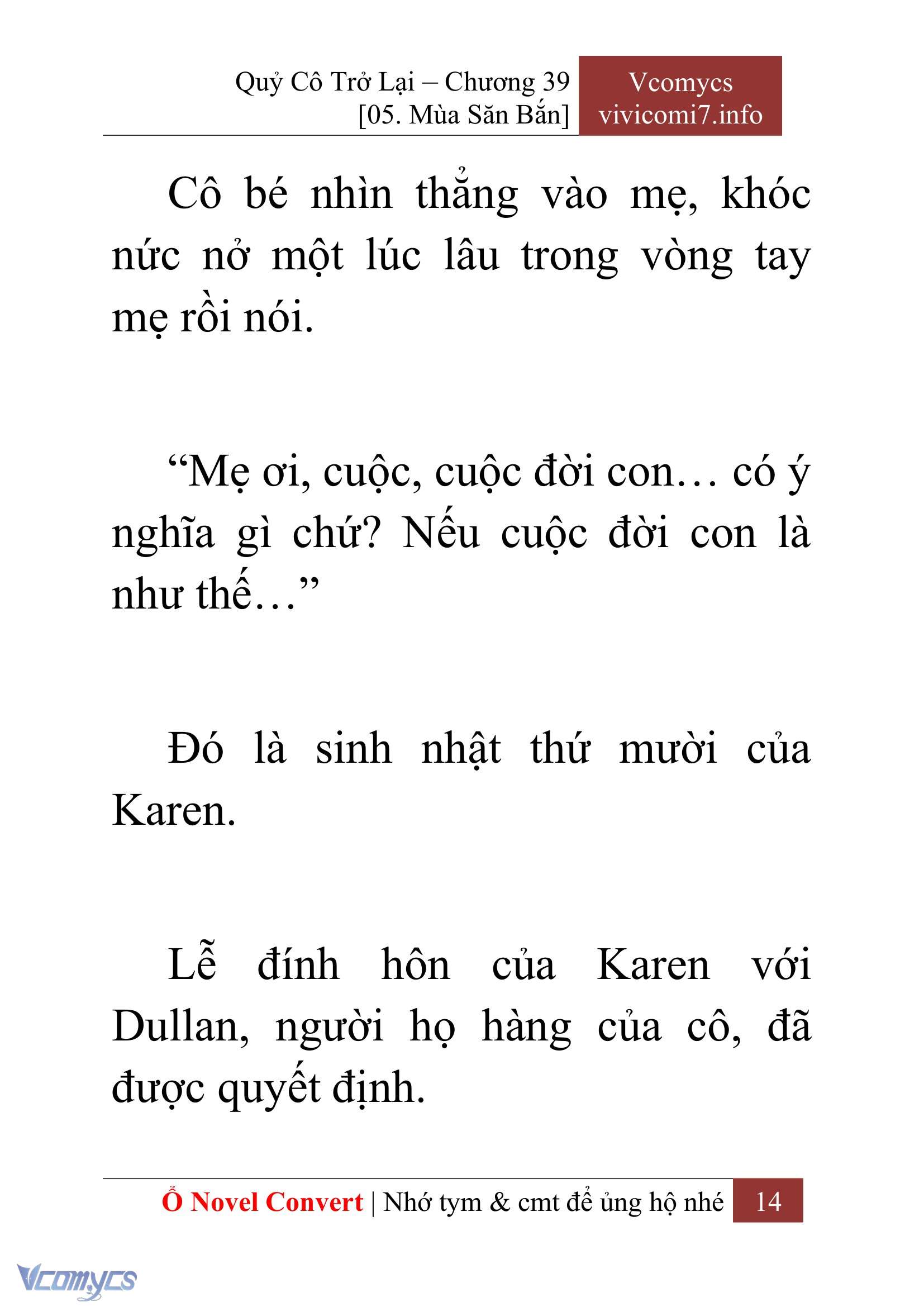 [Novel] Quý Cô Trở Lại Chapter 39 - Trang 17