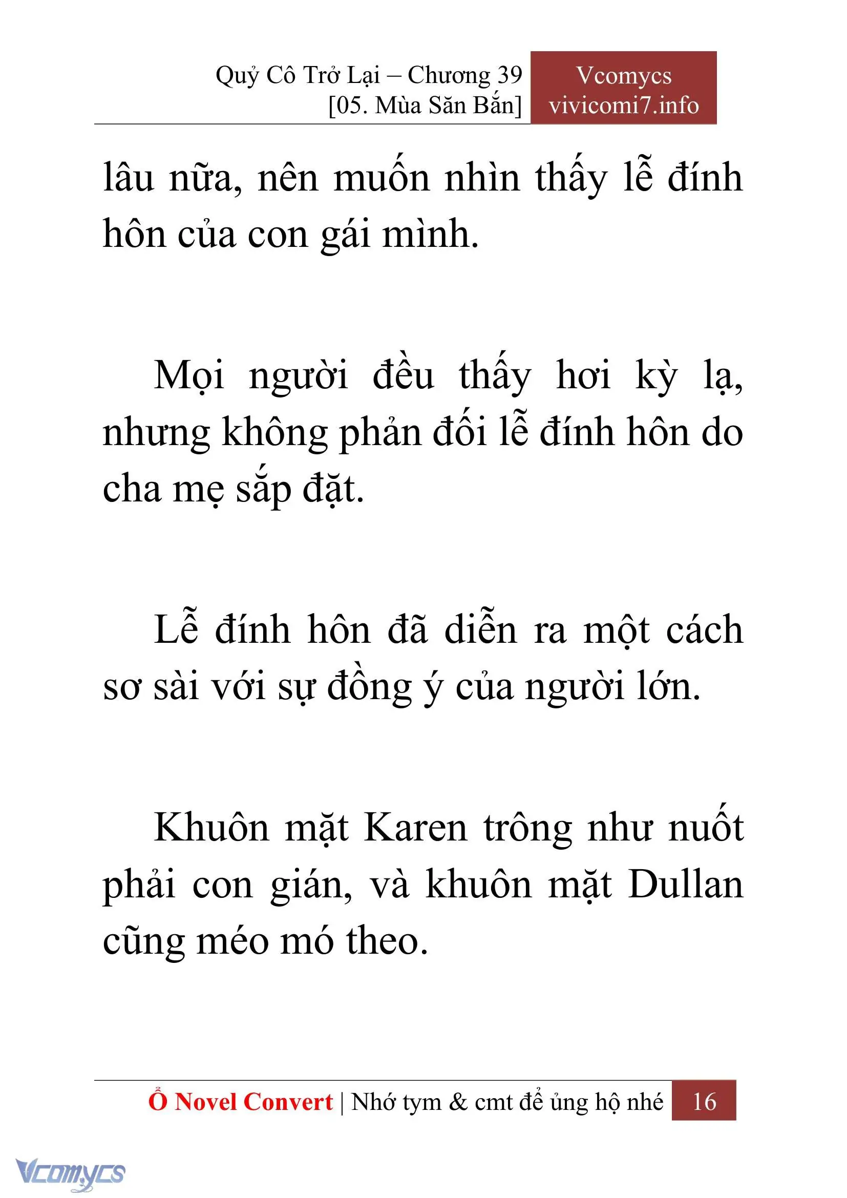 [Novel] Quý Cô Trở Lại Chapter 39 - Trang 19