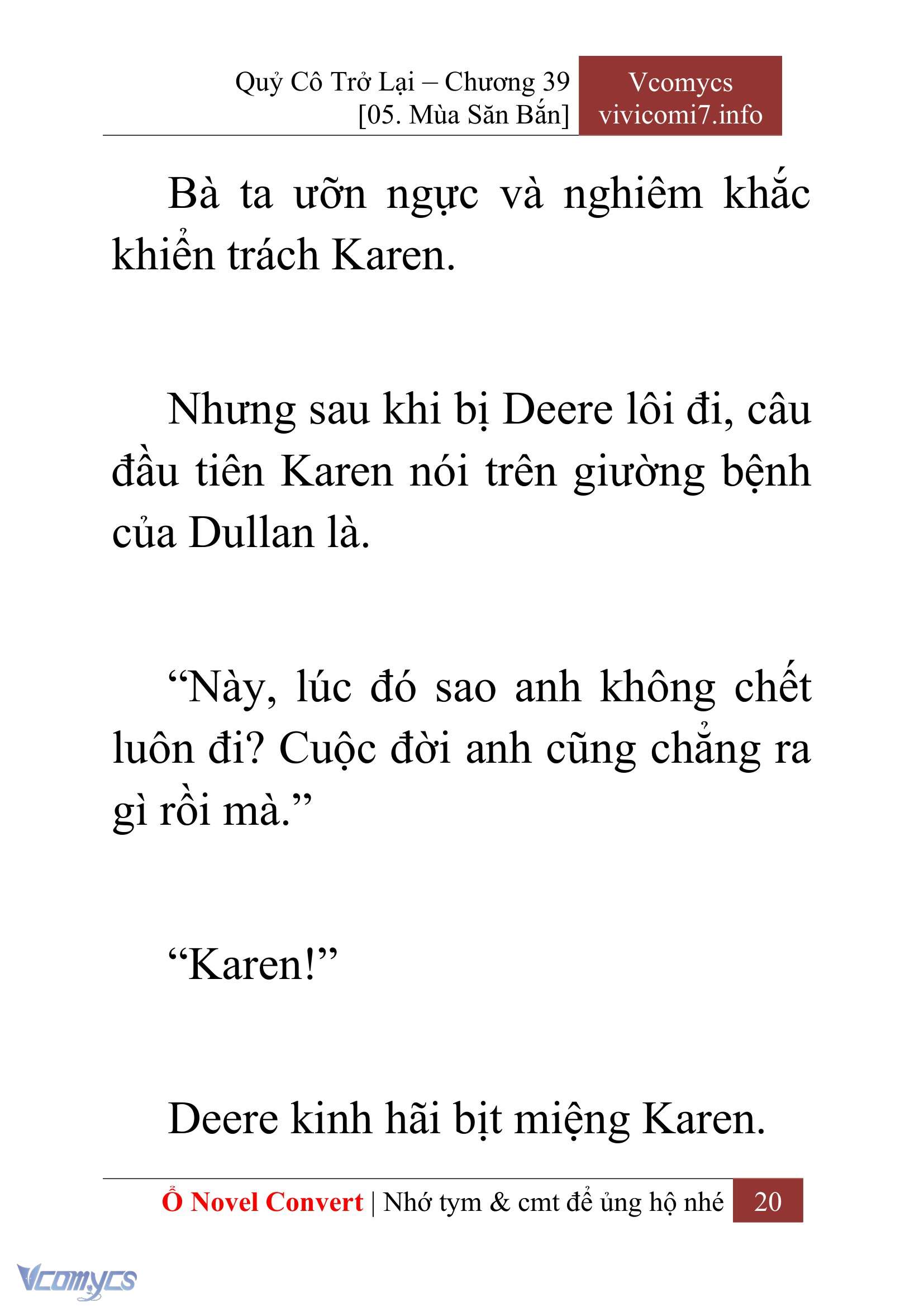 [Novel] Quý Cô Trở Lại Chapter 39 - Trang 23