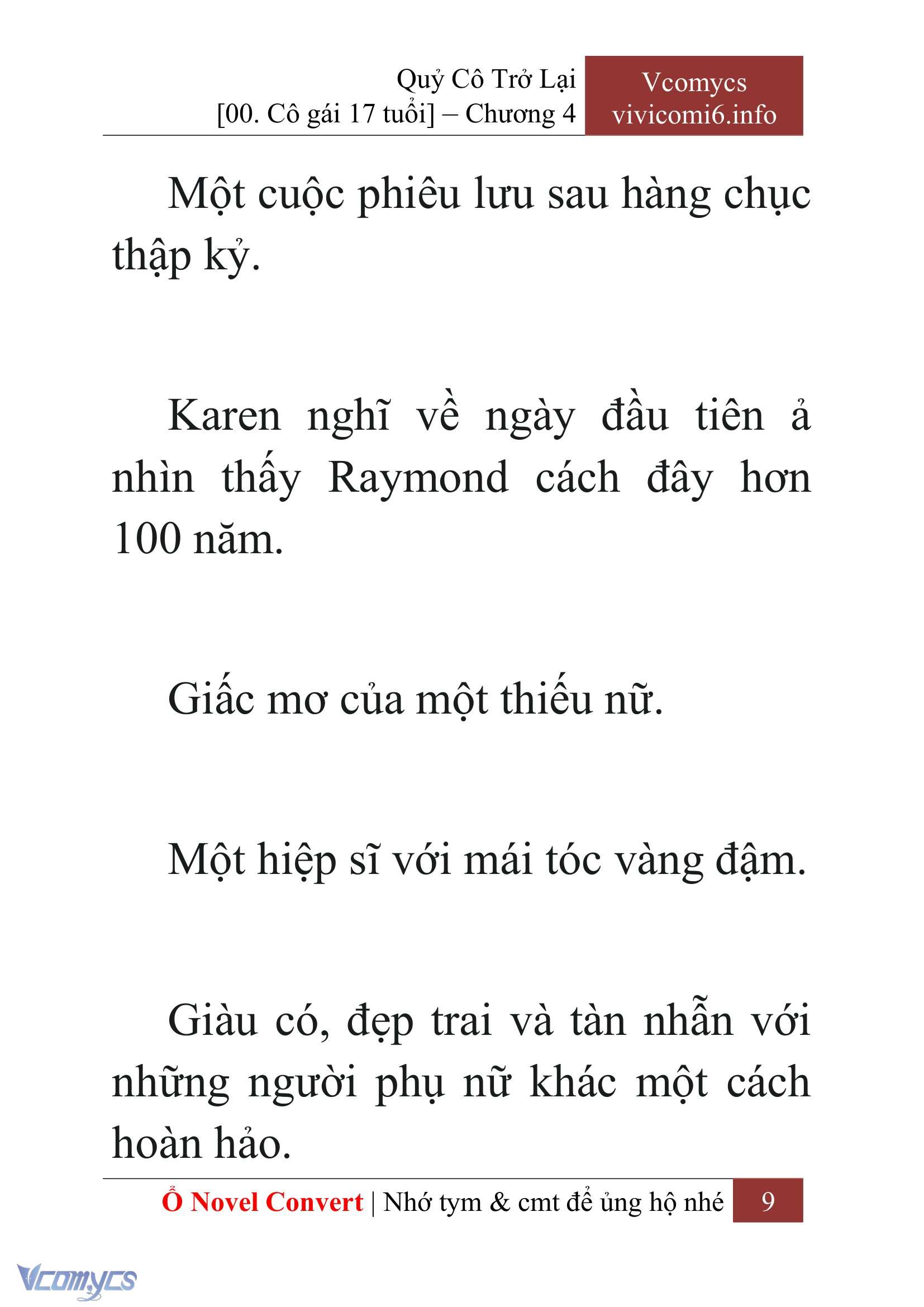 [Novel] Quý Cô Trở Lại Chapter 4 - Trang 12