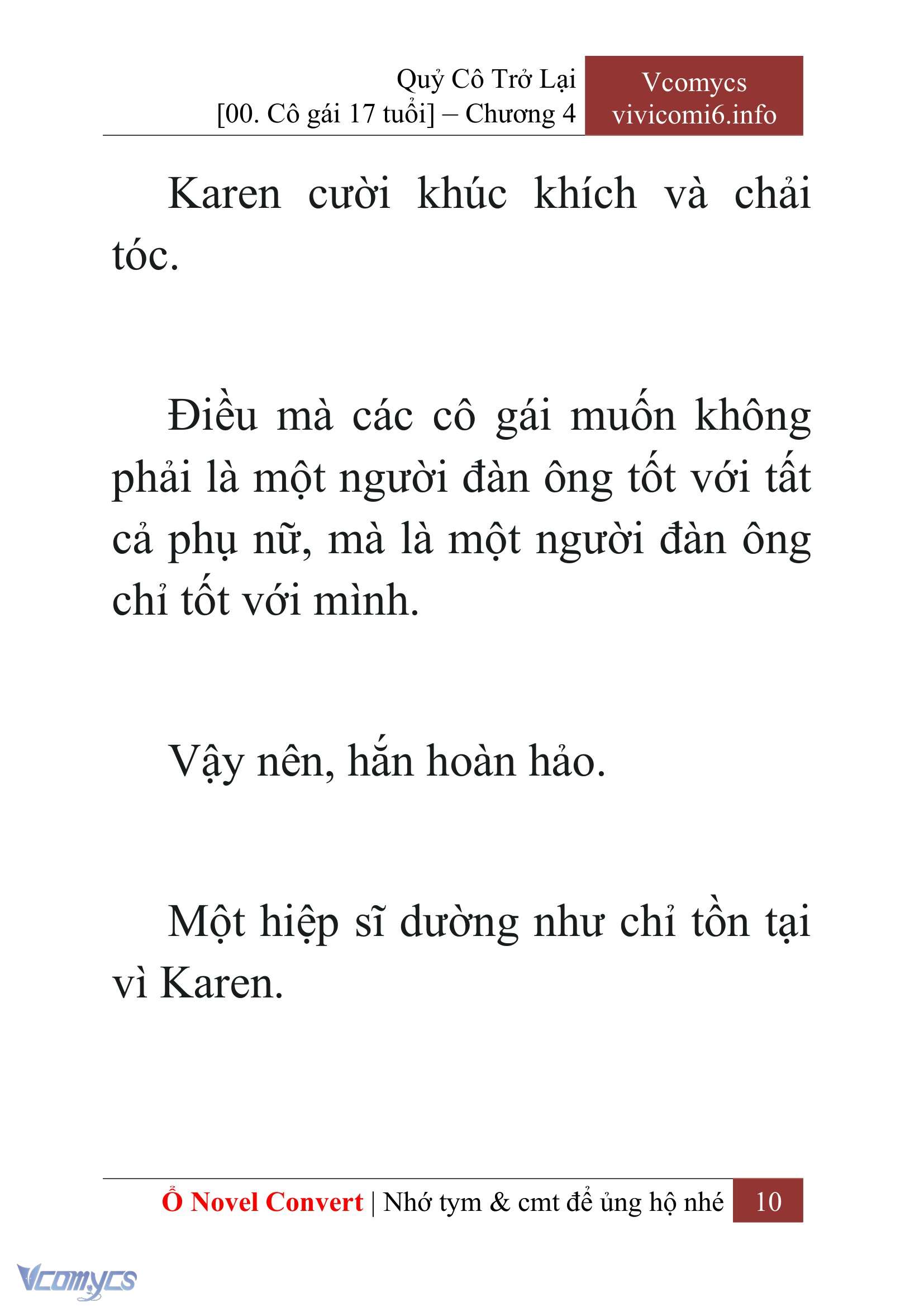 [Novel] Quý Cô Trở Lại Chapter 4 - Trang 13