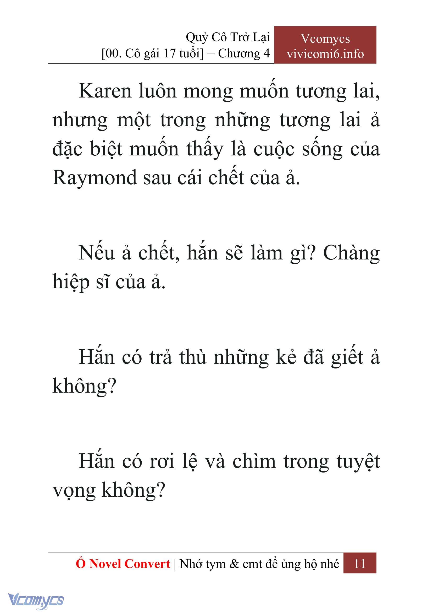 [Novel] Quý Cô Trở Lại Chapter 4 - Trang 14