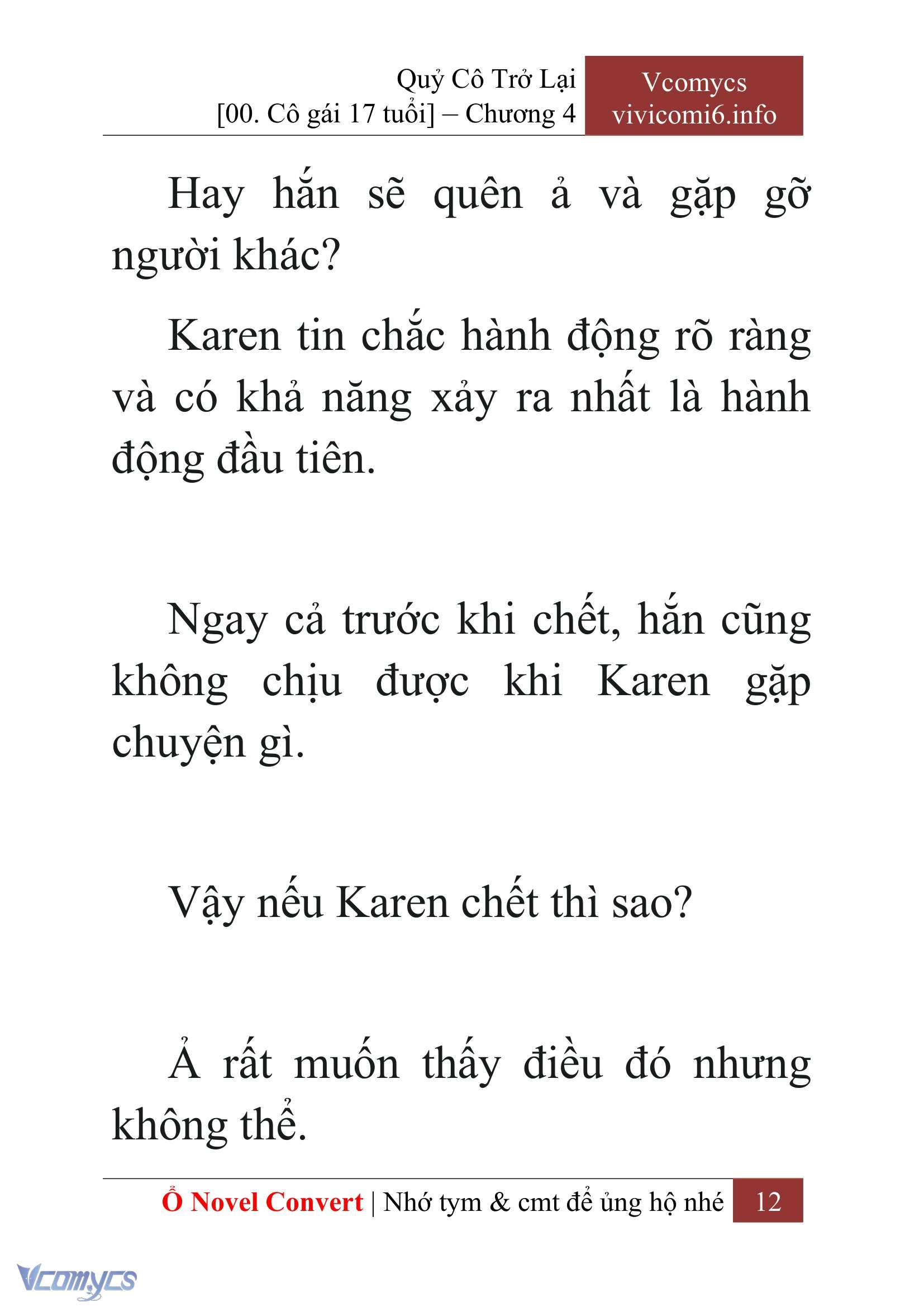 [Novel] Quý Cô Trở Lại Chapter 4 - Trang 15