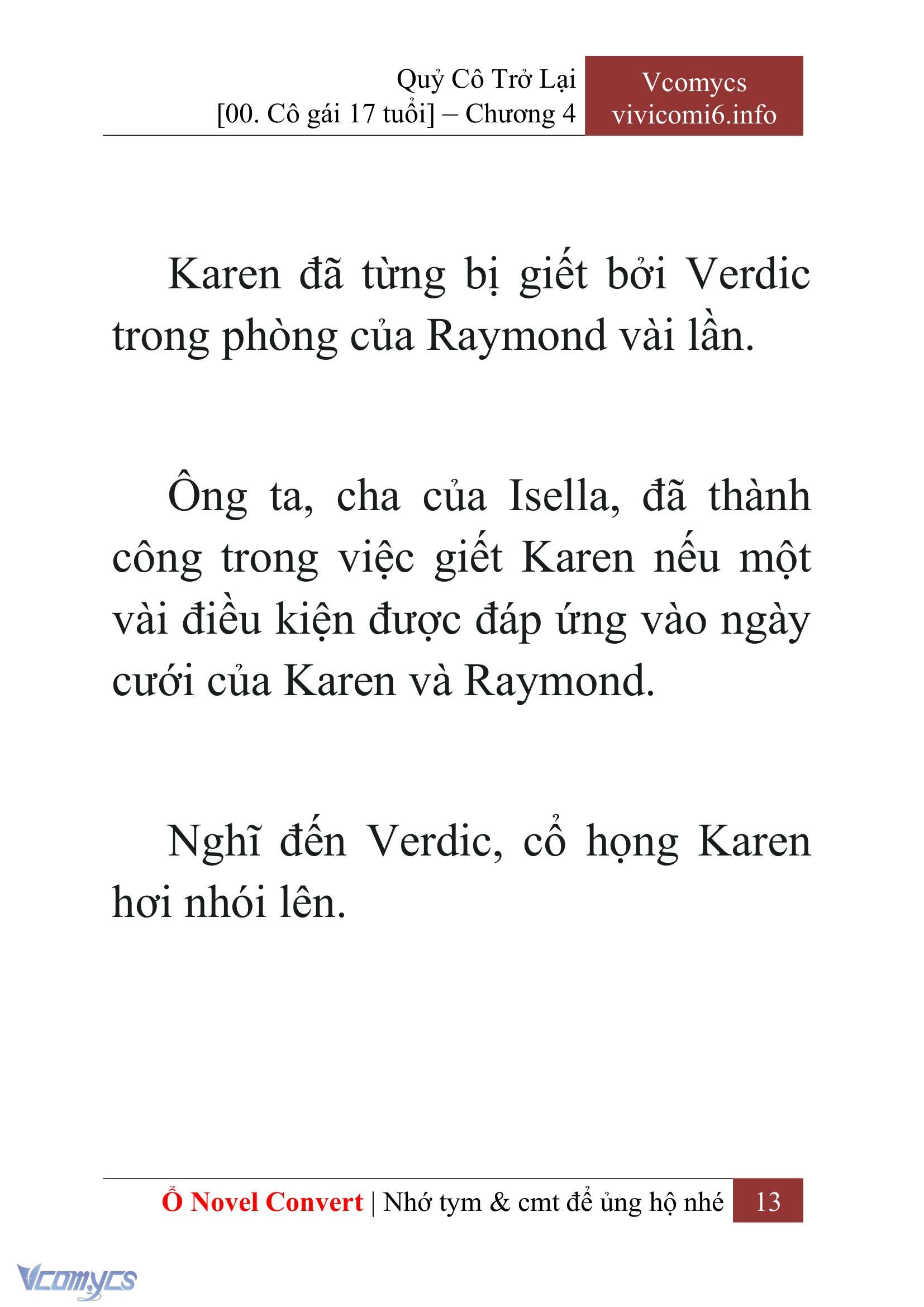 [Novel] Quý Cô Trở Lại Chapter 4 - Trang 16