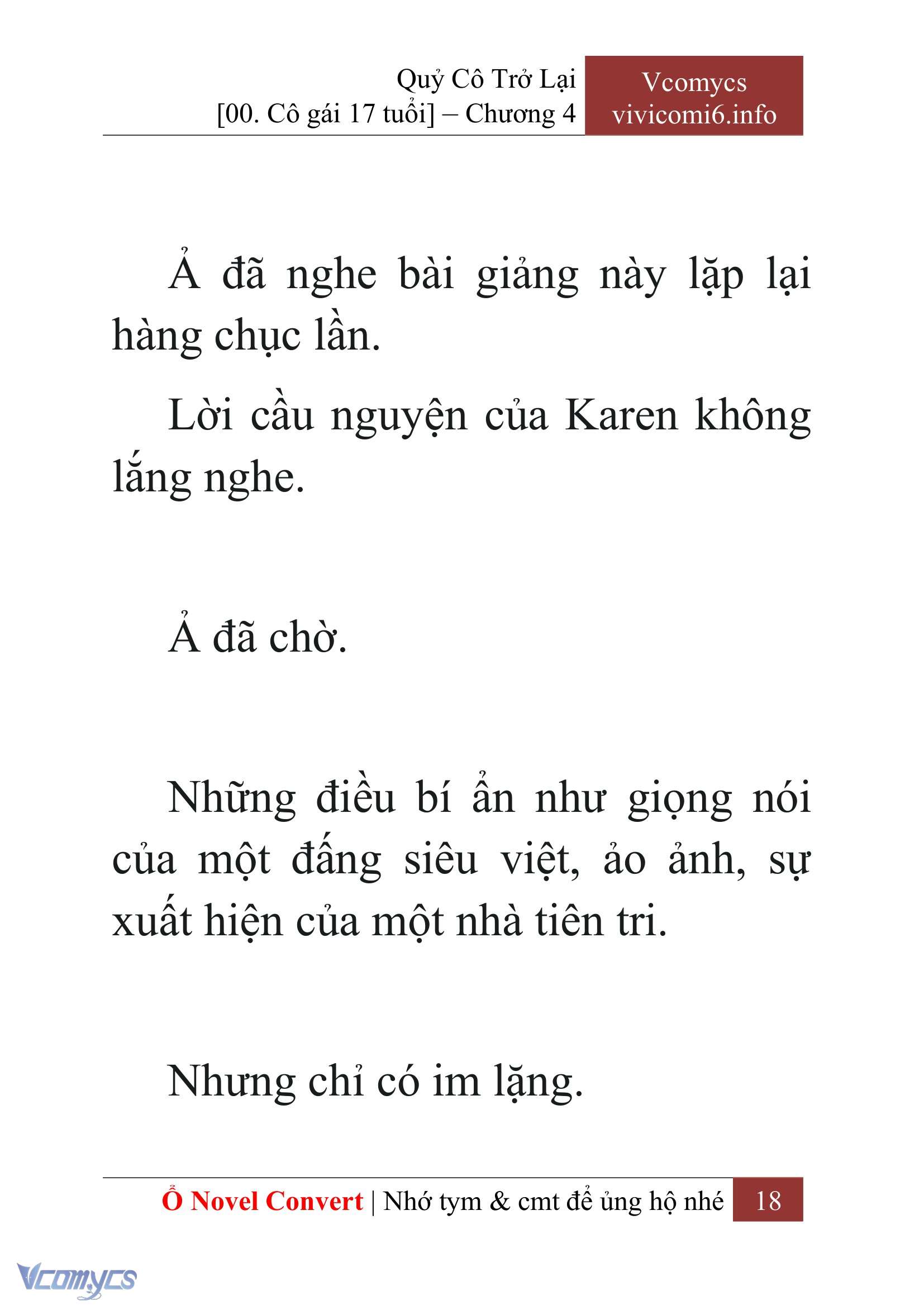[Novel] Quý Cô Trở Lại Chapter 4 - Trang 21