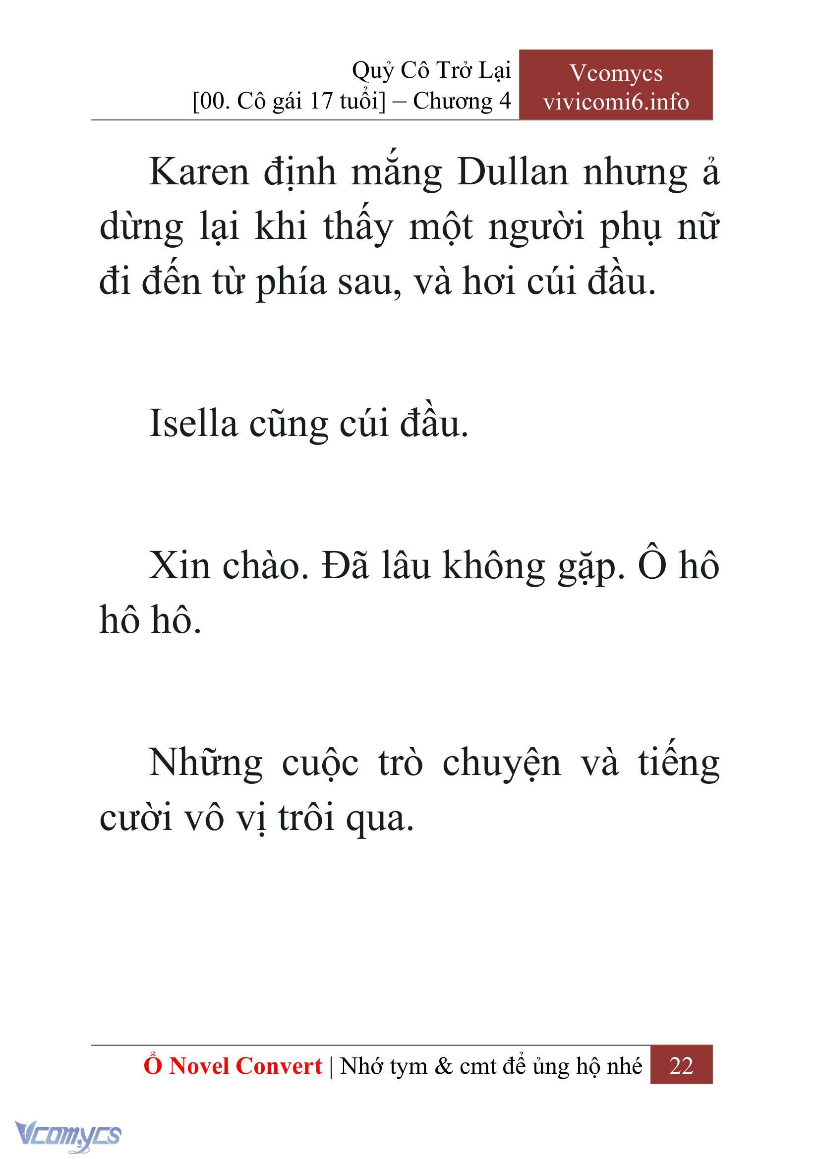 [Novel] Quý Cô Trở Lại Chapter 4 - Trang 25