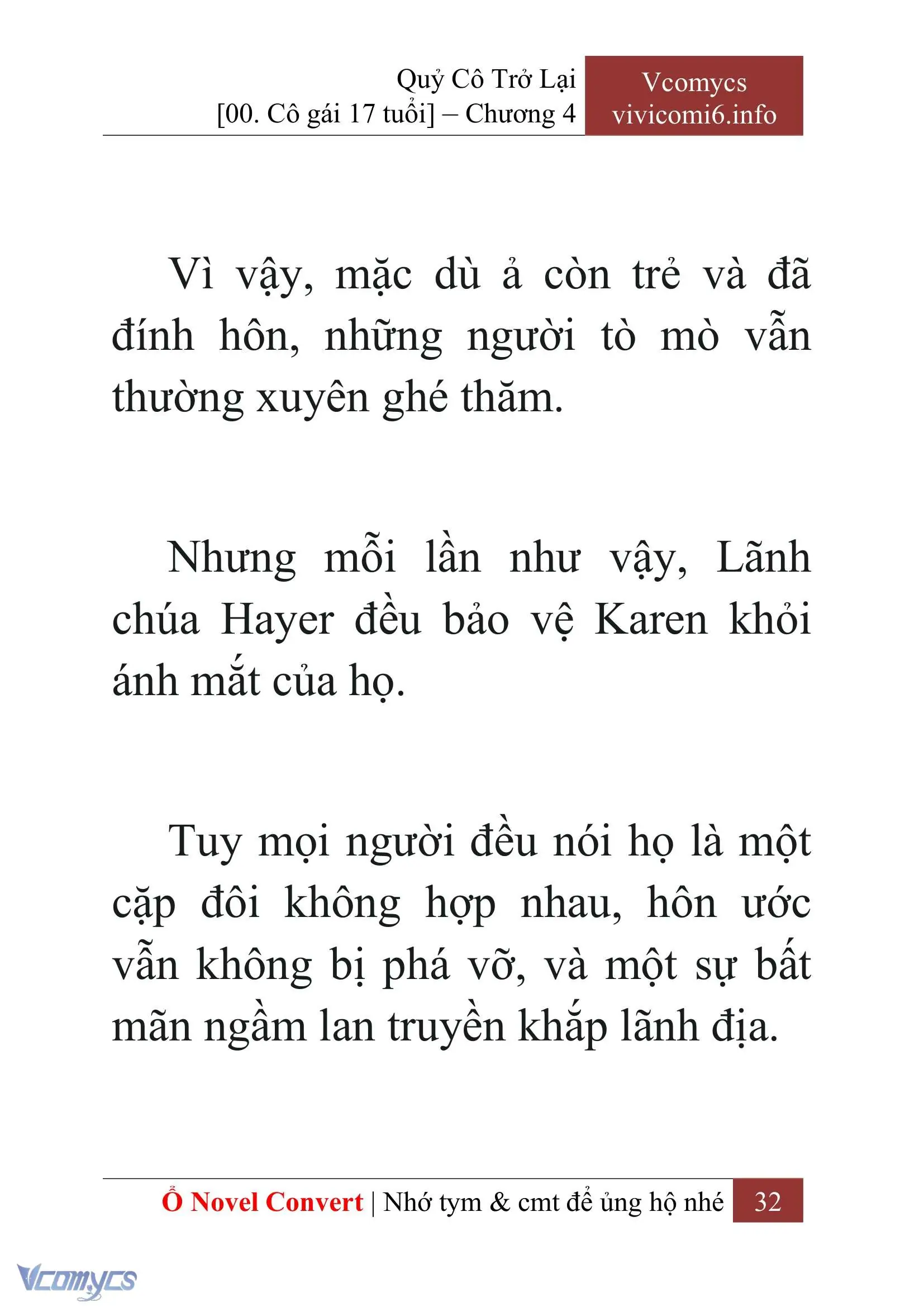 [Novel] Quý Cô Trở Lại Chapter 4 - Trang 35