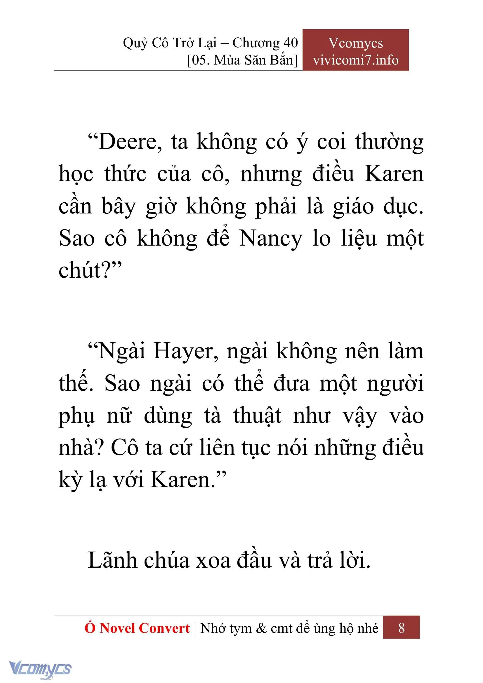 [Novel] Quý Cô Trở Lại Chapter 40 - Trang 11