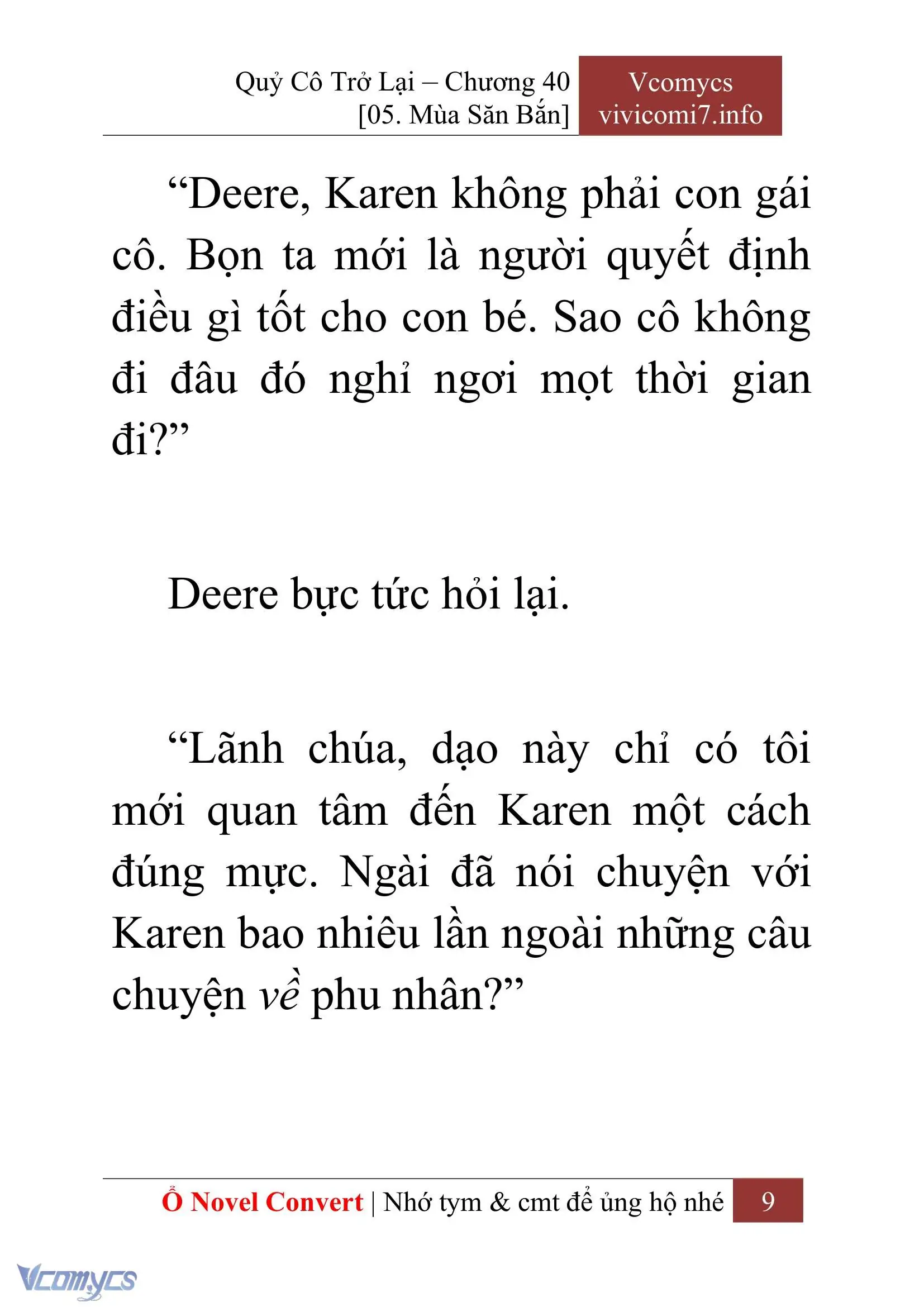 [Novel] Quý Cô Trở Lại Chapter 40 - Trang 12