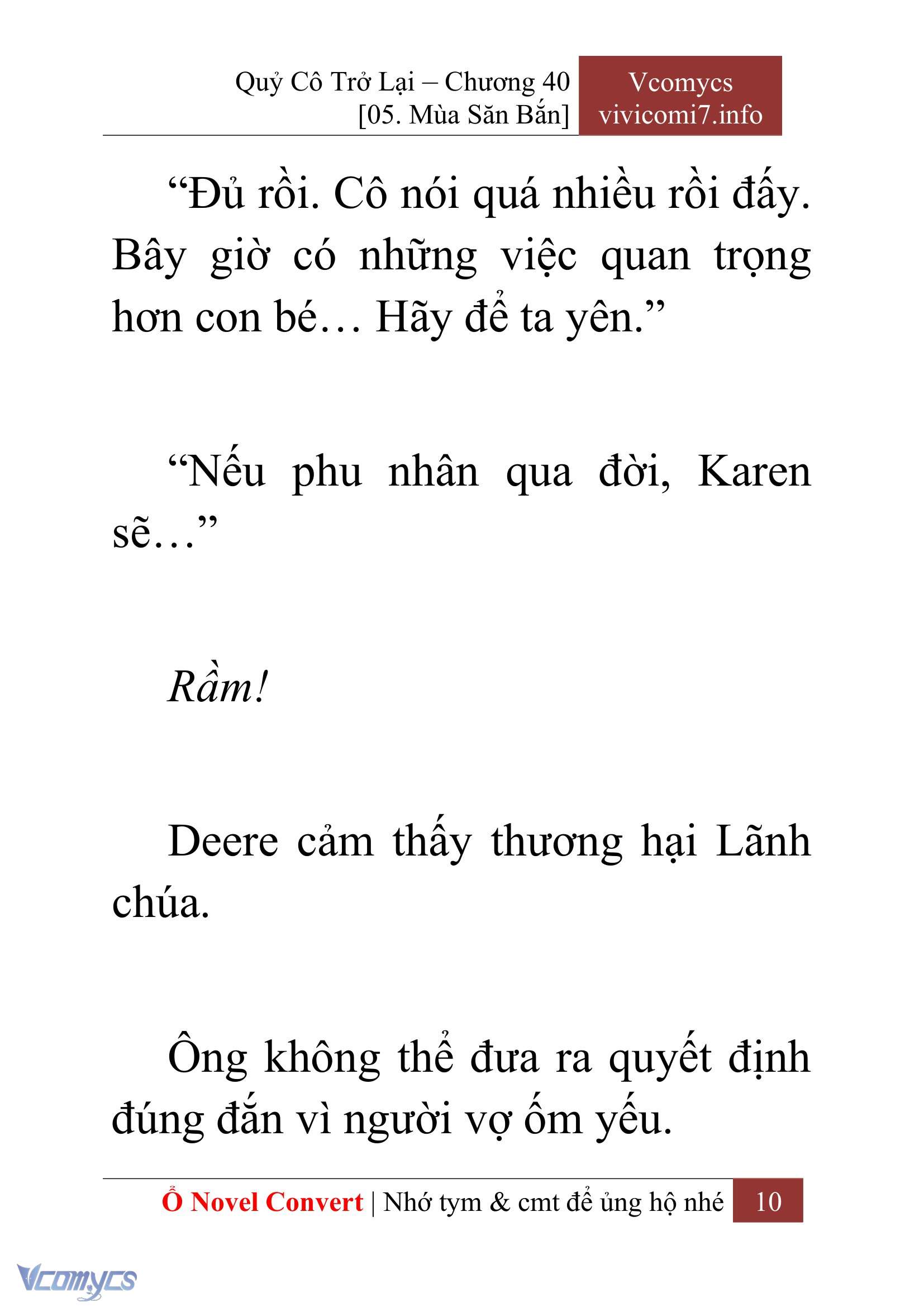 [Novel] Quý Cô Trở Lại Chapter 40 - Trang 13