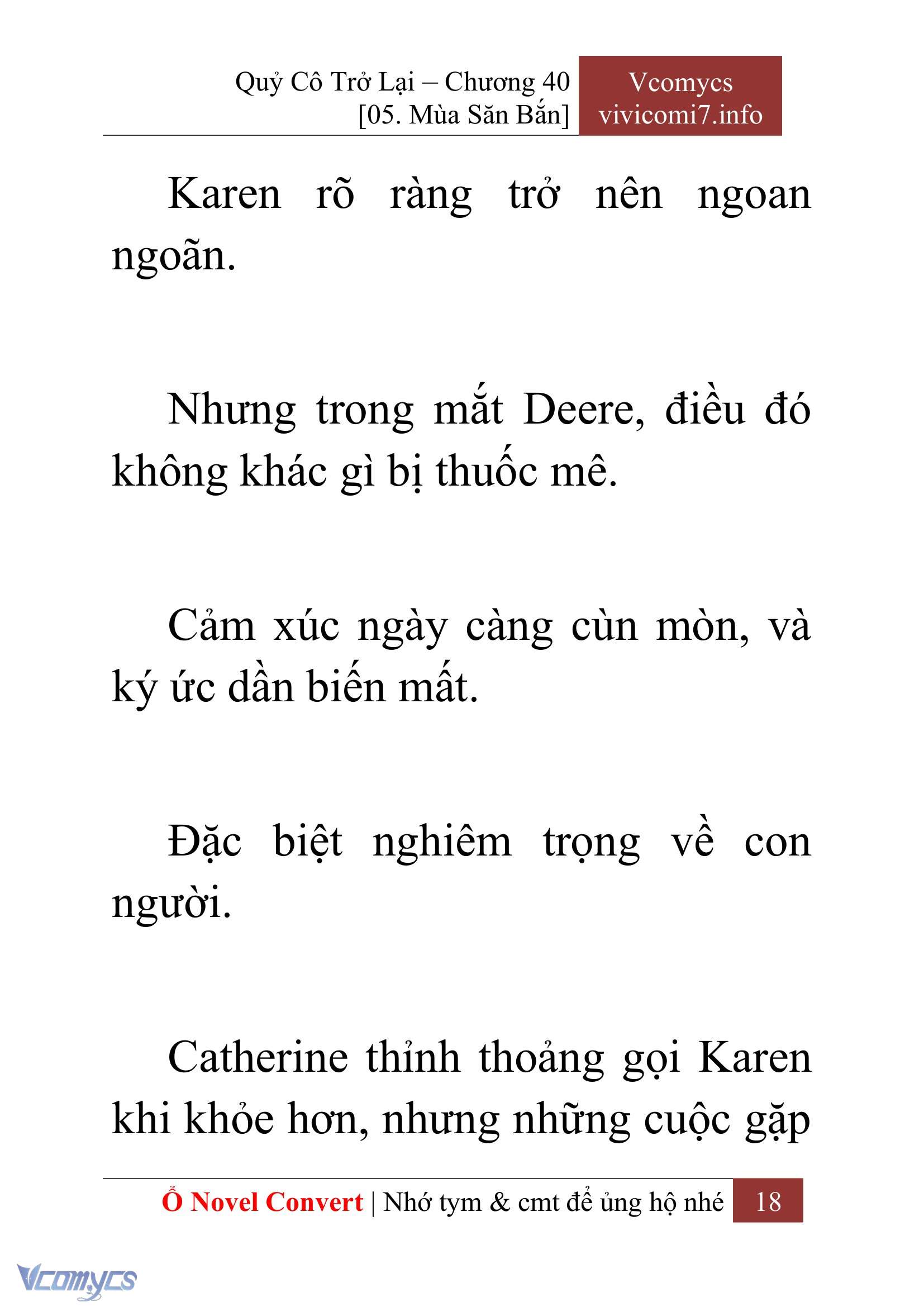 [Novel] Quý Cô Trở Lại Chapter 40 - Trang 21