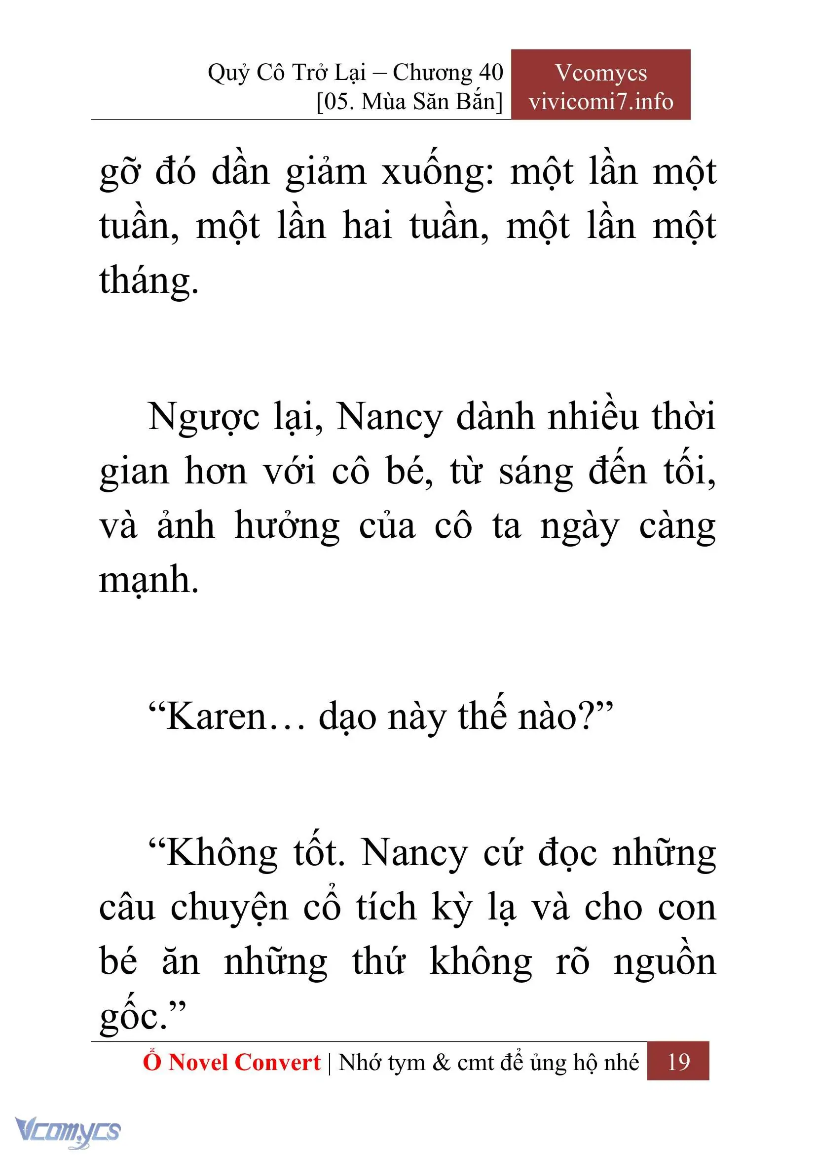 [Novel] Quý Cô Trở Lại Chapter 40 - Trang 22