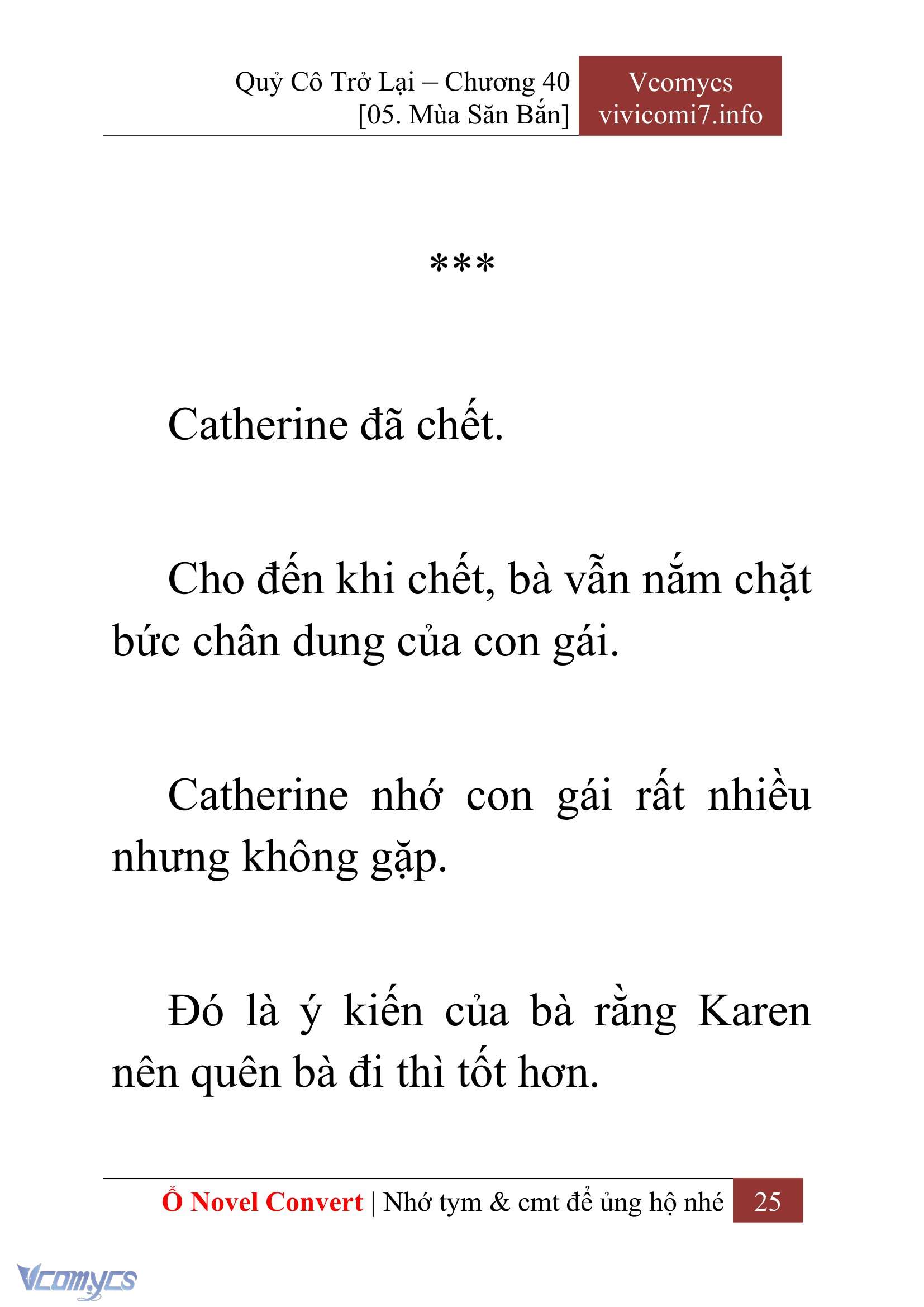 [Novel] Quý Cô Trở Lại Chapter 40 - Trang 28