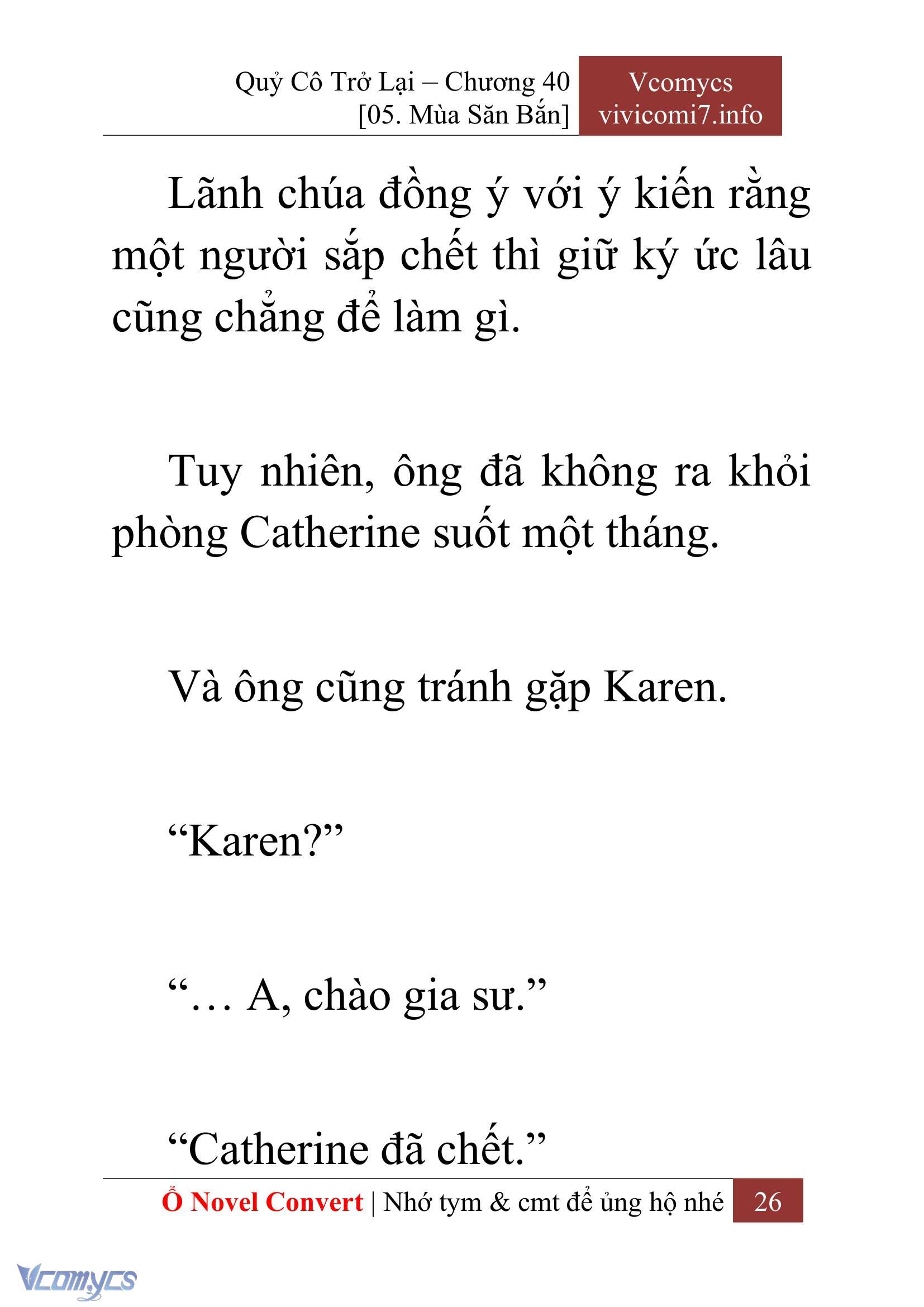 [Novel] Quý Cô Trở Lại Chapter 40 - Trang 29