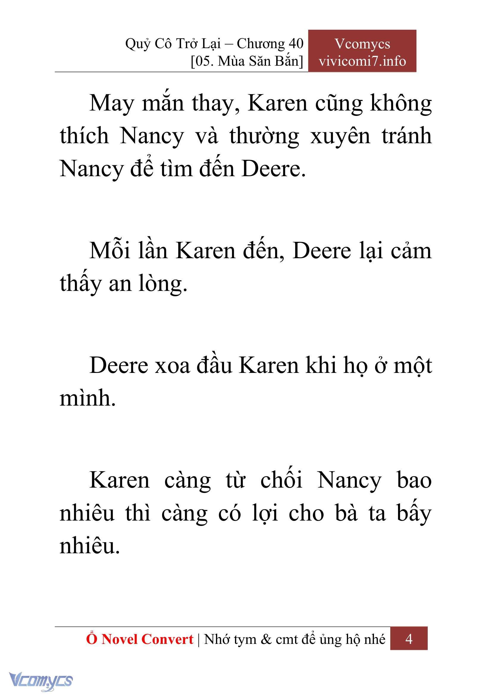 [Novel] Quý Cô Trở Lại Chapter 40 - Trang 7