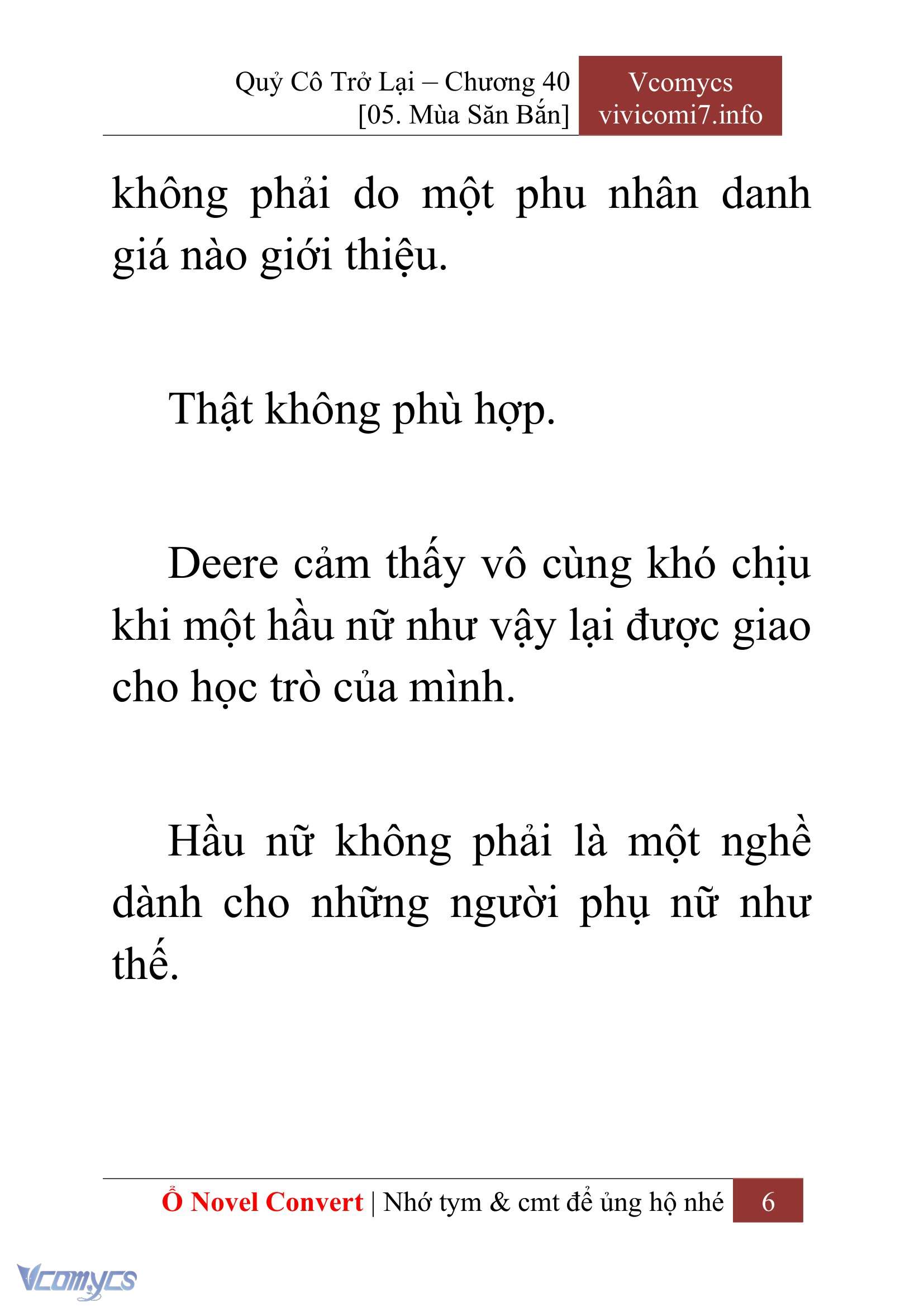 [Novel] Quý Cô Trở Lại Chapter 40 - Trang 9