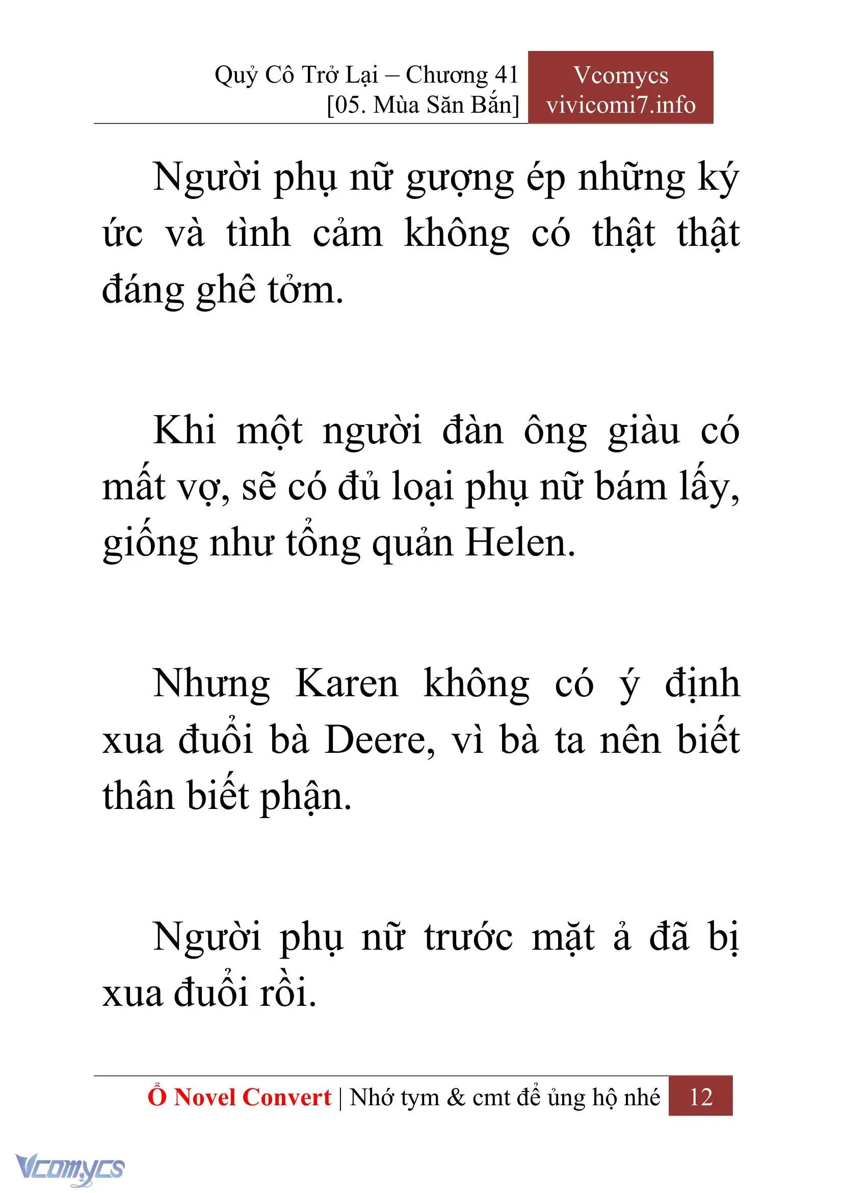 [Novel] Quý Cô Trở Lại Chapter 41 - Trang 15