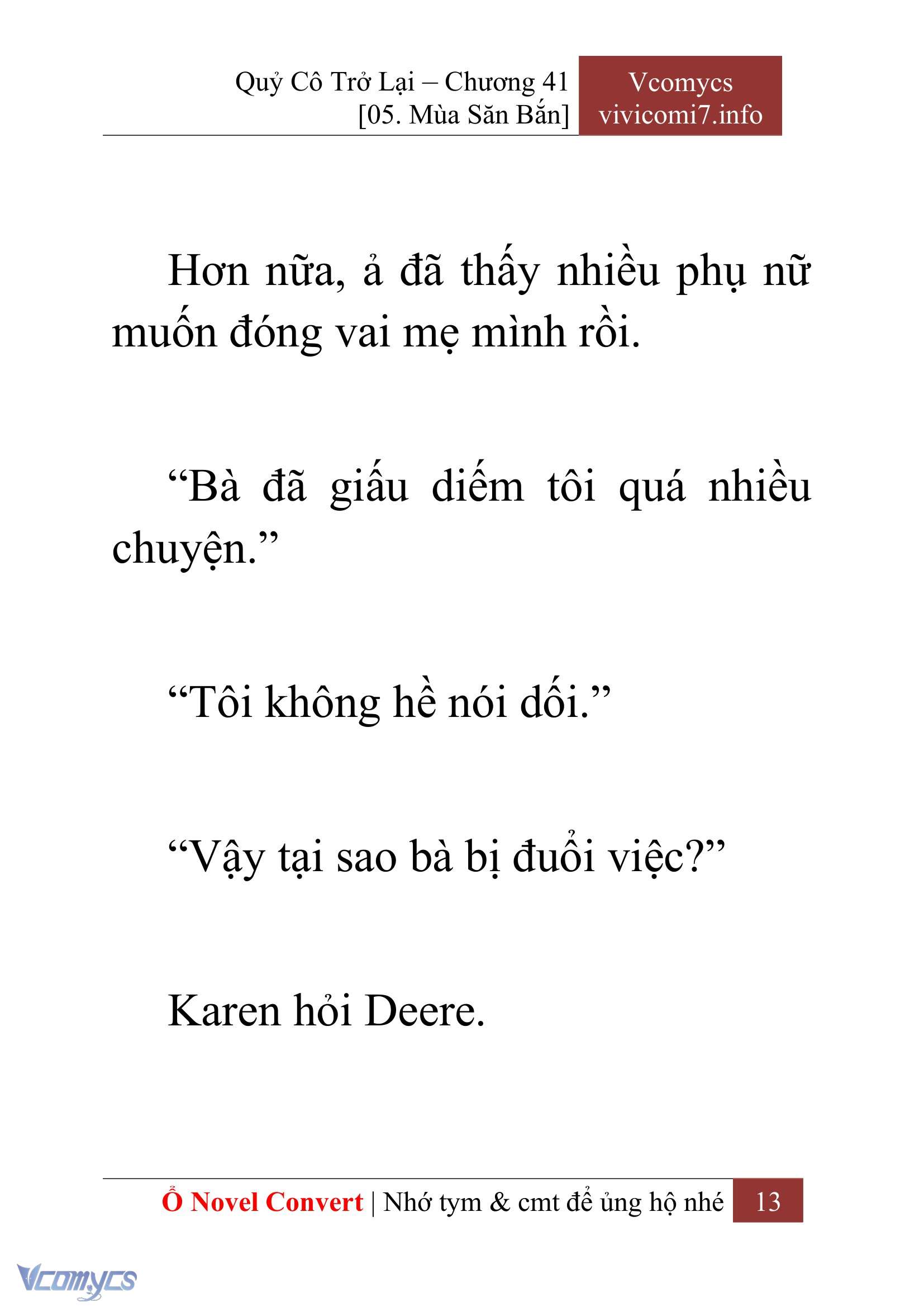 [Novel] Quý Cô Trở Lại Chapter 41 - Trang 16