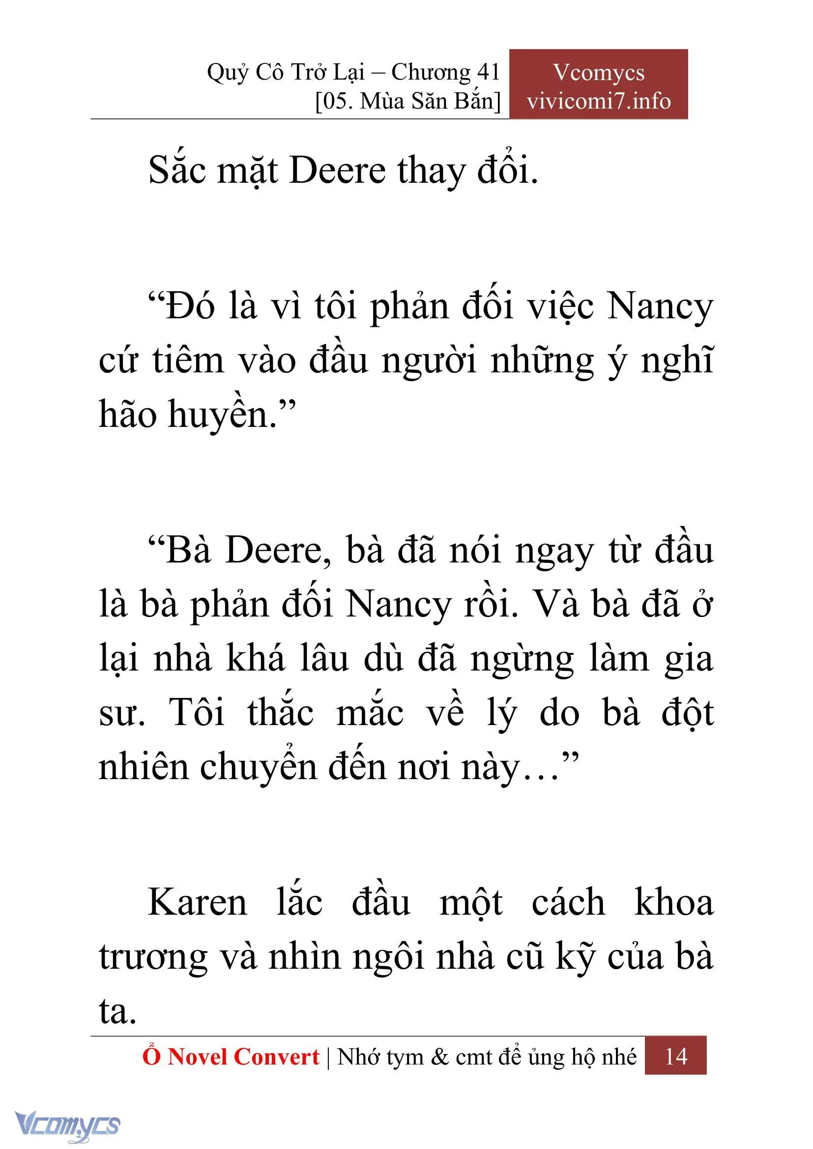[Novel] Quý Cô Trở Lại Chapter 41 - Trang 17