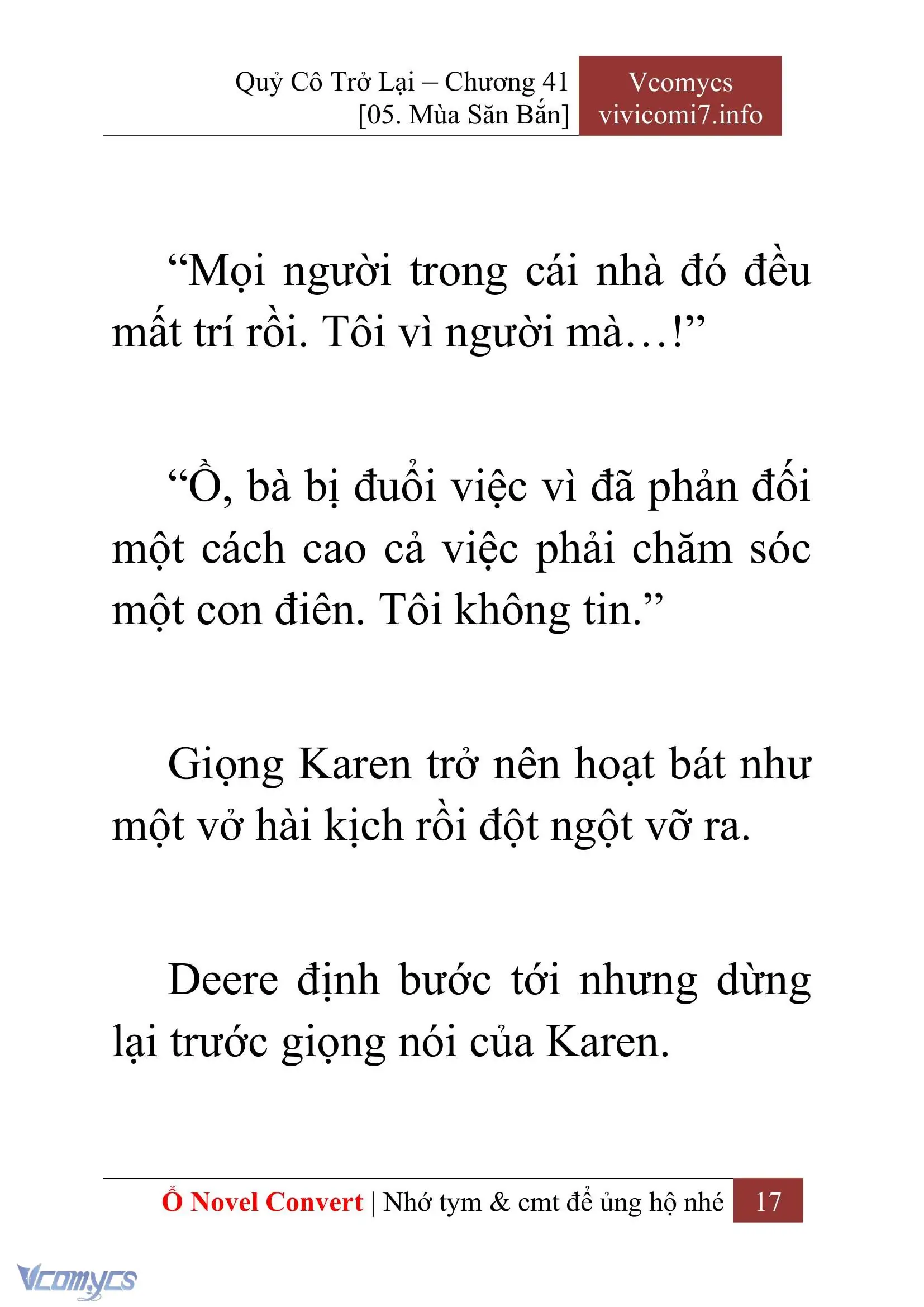 [Novel] Quý Cô Trở Lại Chapter 41 - Trang 20