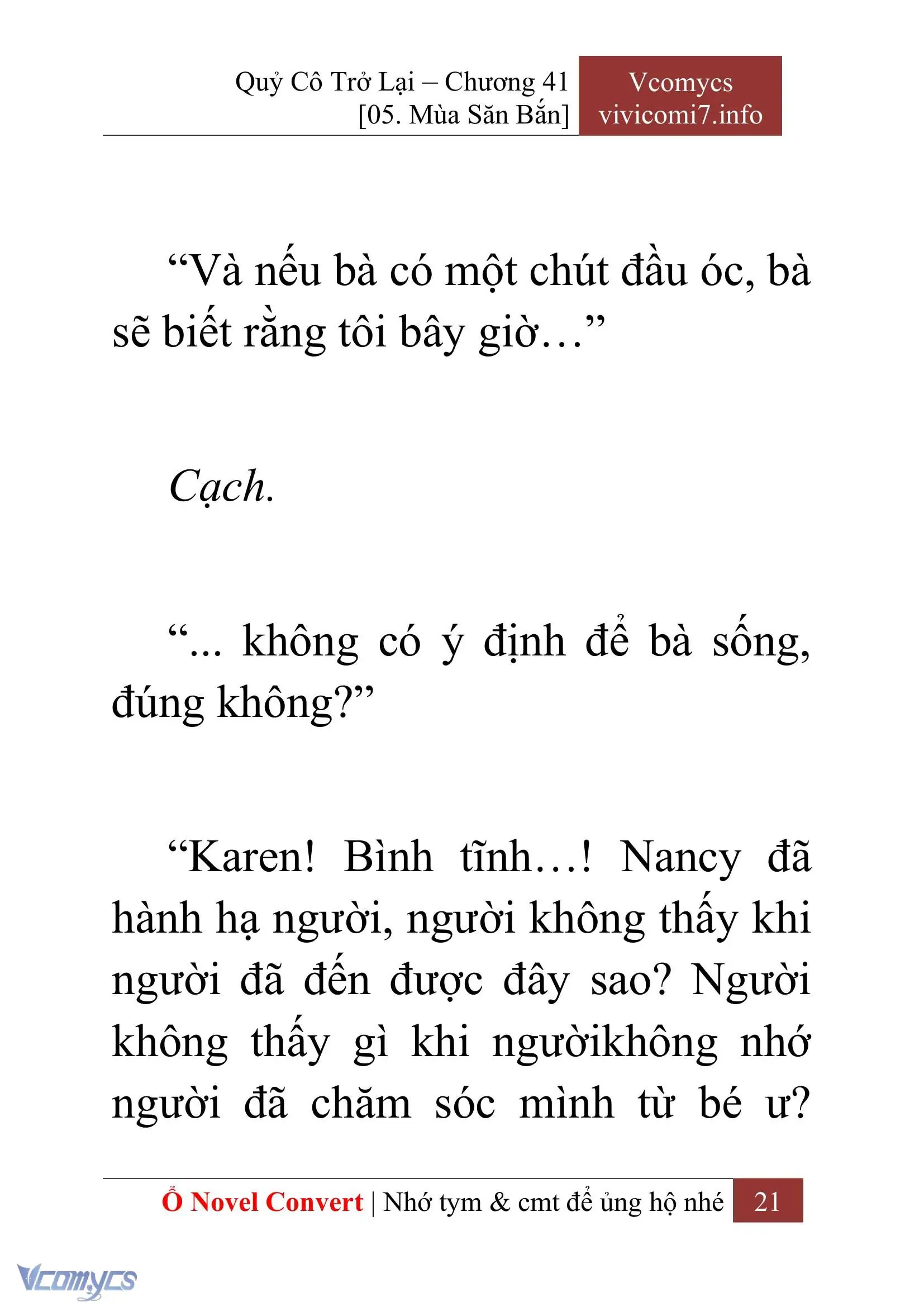 [Novel] Quý Cô Trở Lại Chapter 41 - Trang 24