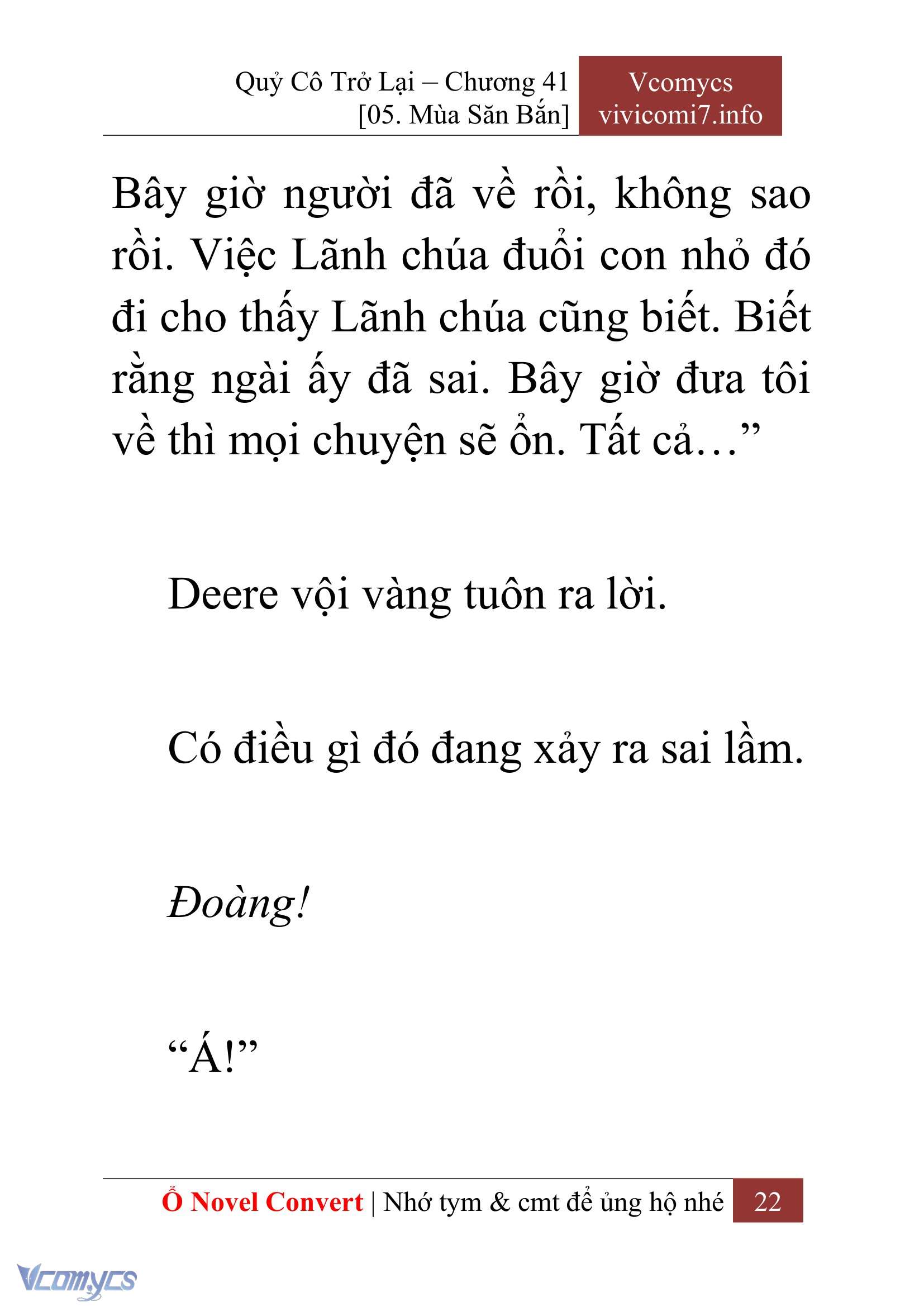 [Novel] Quý Cô Trở Lại Chapter 41 - Trang 25