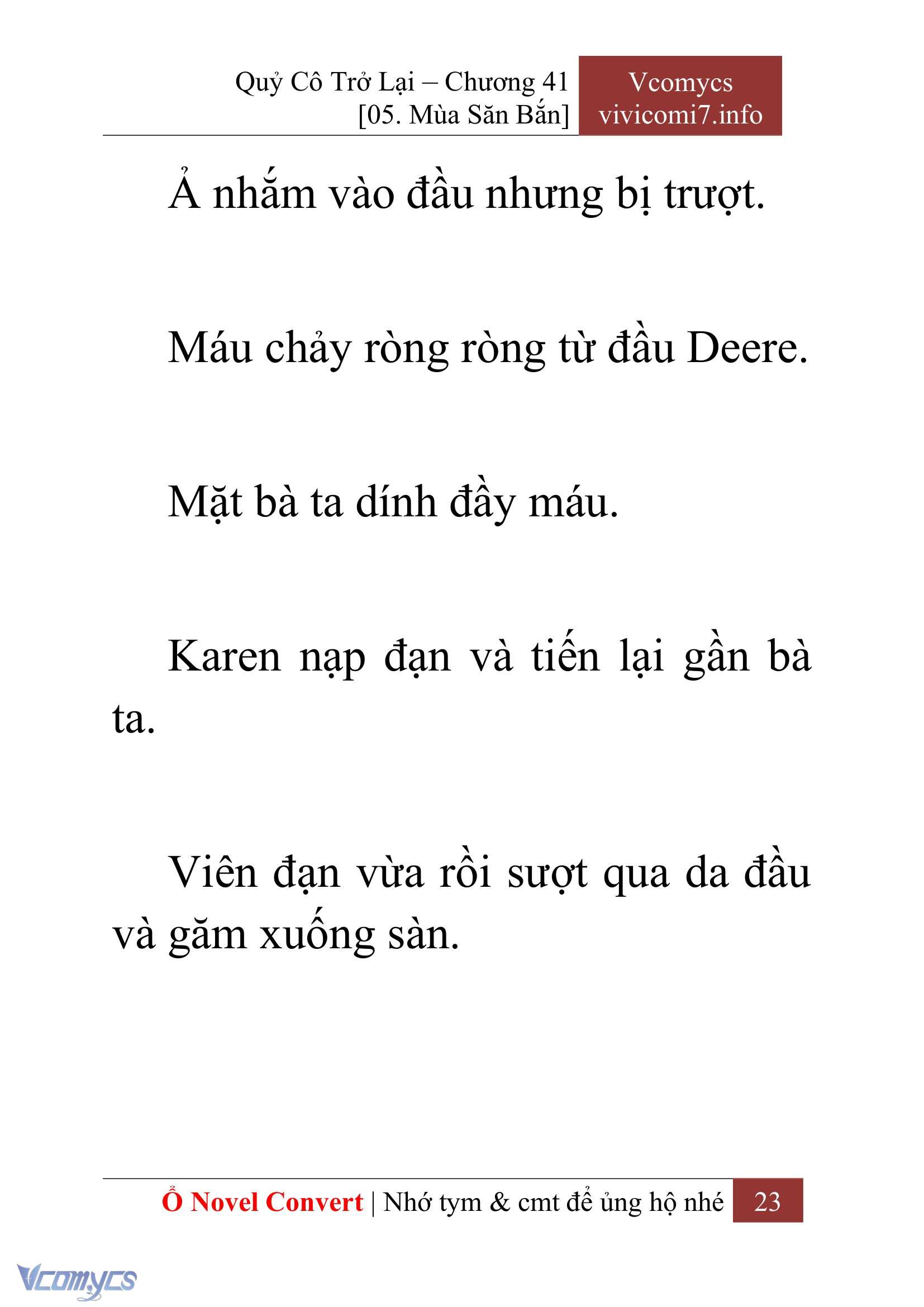 [Novel] Quý Cô Trở Lại Chapter 41 - Trang 26