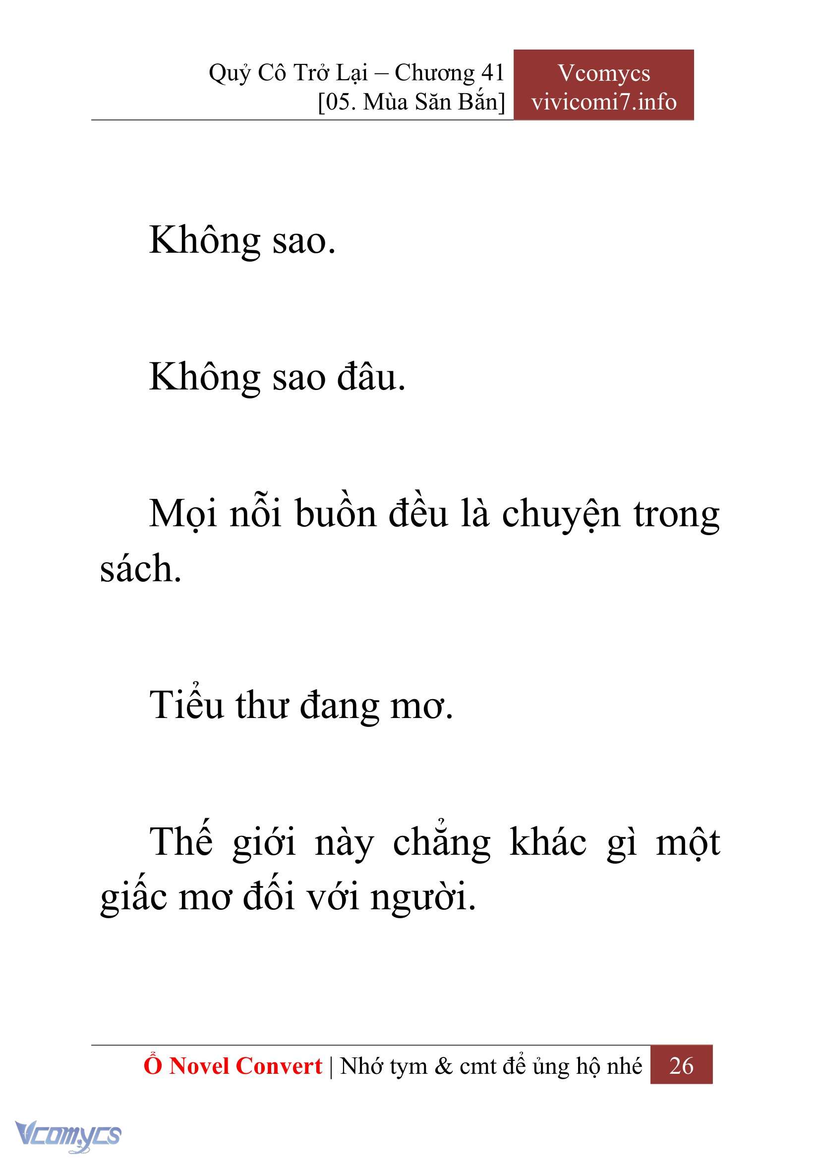 [Novel] Quý Cô Trở Lại Chapter 41 - Trang 29