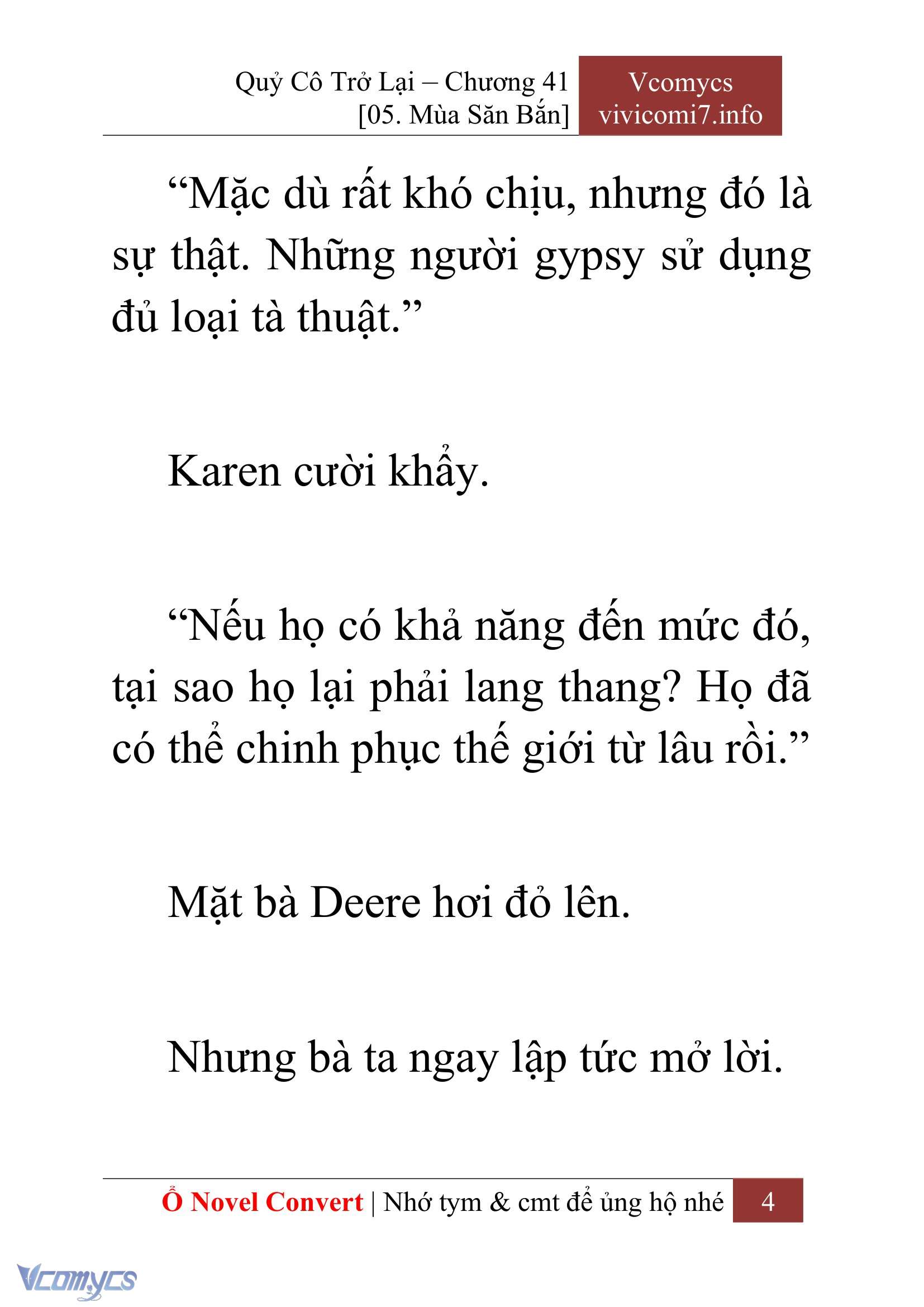 [Novel] Quý Cô Trở Lại Chapter 41 - Trang 7
